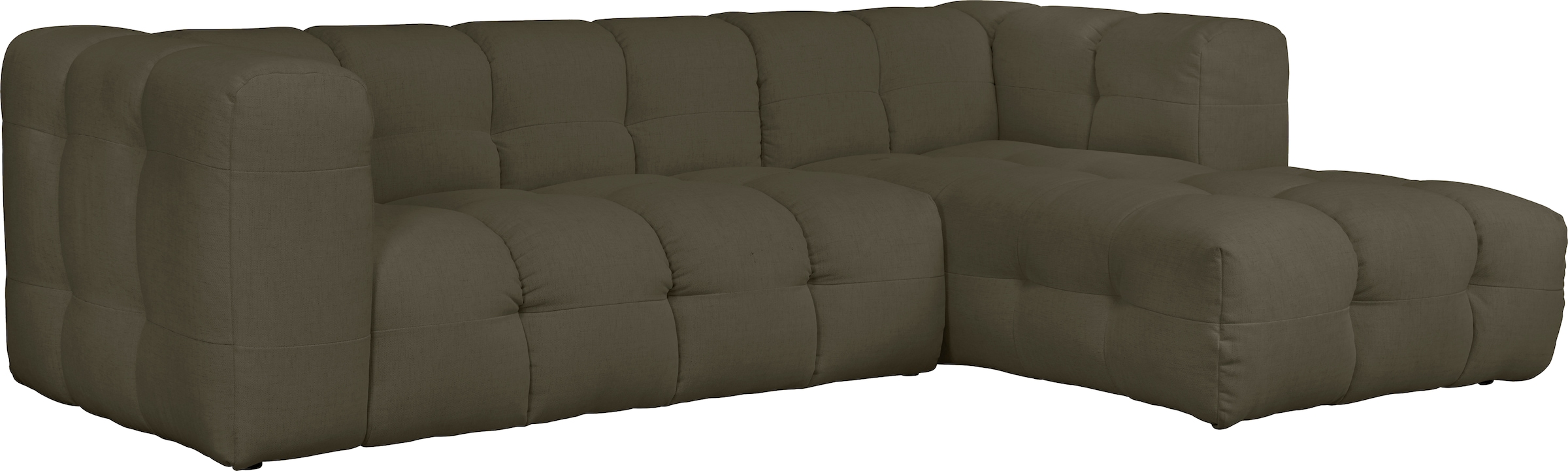 LeGer Home by Lena Gercke Ecksofa »TALISHA L-Form Designersofa, moderne Steppung, B/T/H: 276/178/75 cm«, moderne Steppung, hoher Sitzkomfort