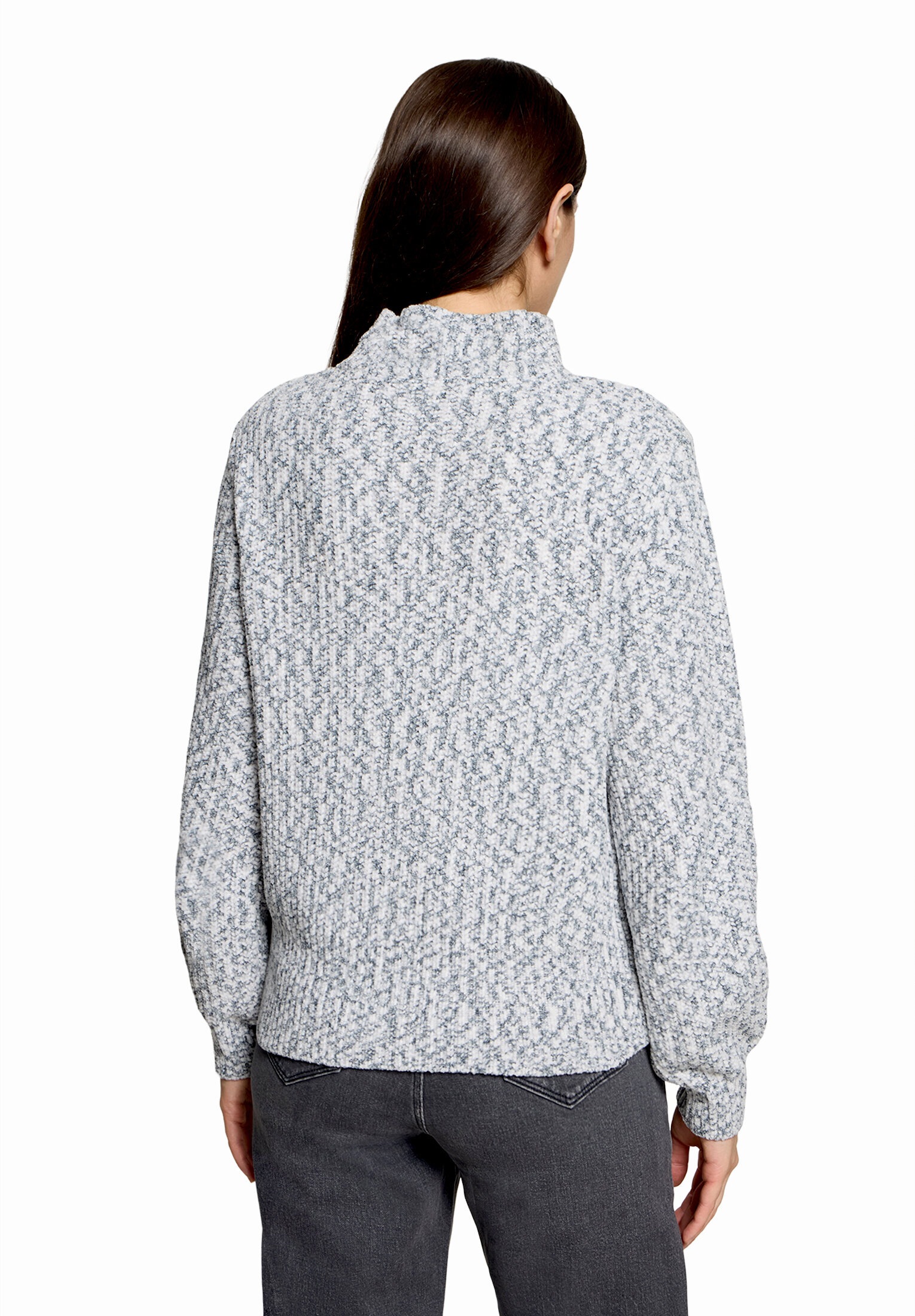 Betty&Co Strickpullover »Strickpullover mit Stehkragen«