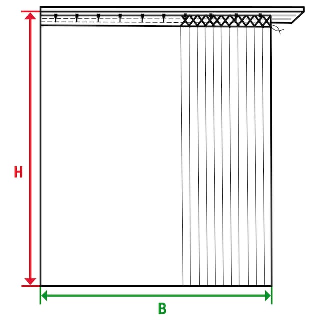 Wirth Vorhang »LANGWASSER«, (1 St.) online kaufen