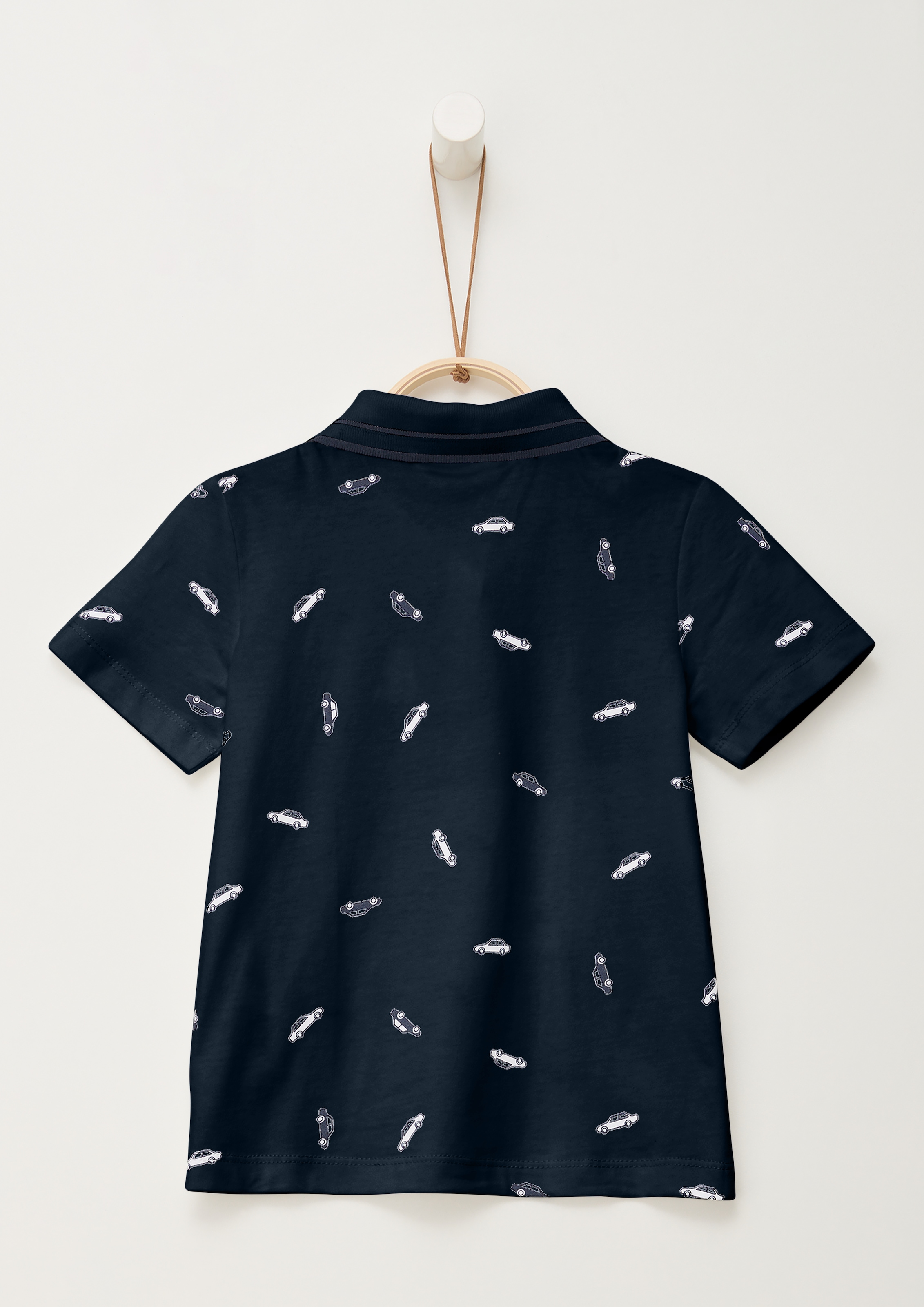 s.Oliver Junior Poloshirt, mit All-Over Print