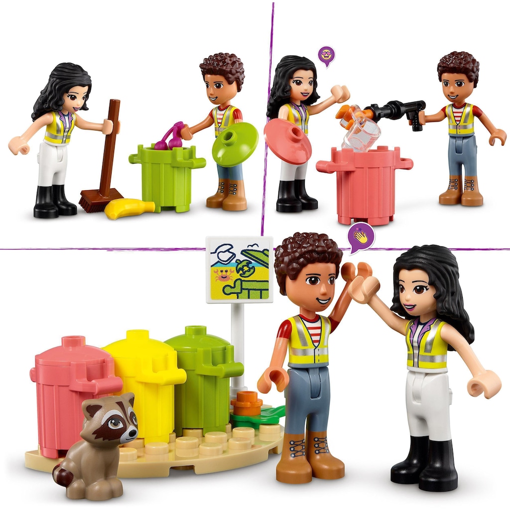 LEGO® Konstruktionsspielsteine »Recycling-Auto (41712), LEGO® Friends«, (259 St.)