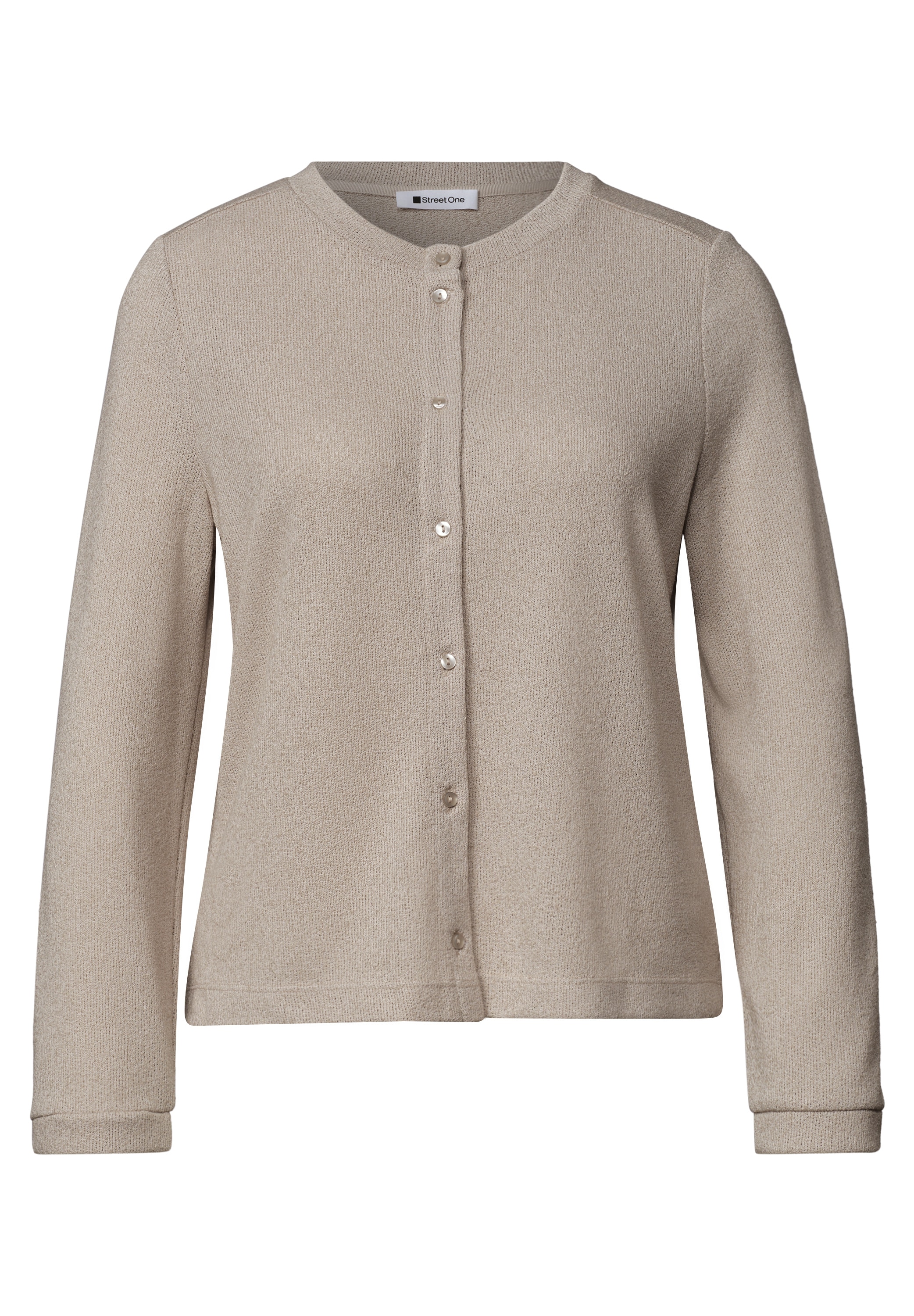 STREET ONE Cardigan 3/4-Arm und in Strick-Optik
