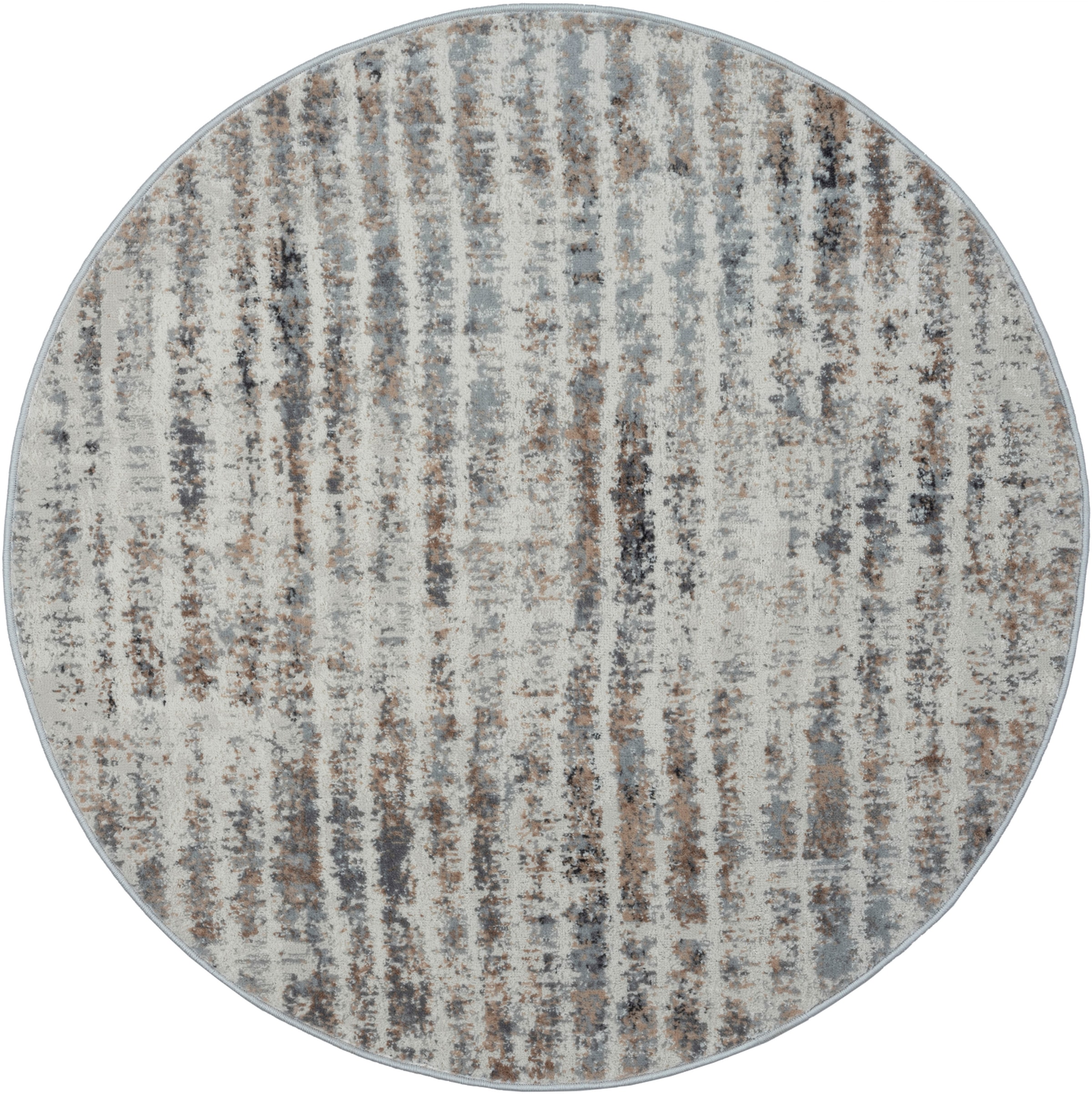 Myflair Möbel & Accessoires Teppich »My Soul«, rund, 8 mm Höhe, Kurzflor, Scandi-Design, besonders weich durch Microfaser