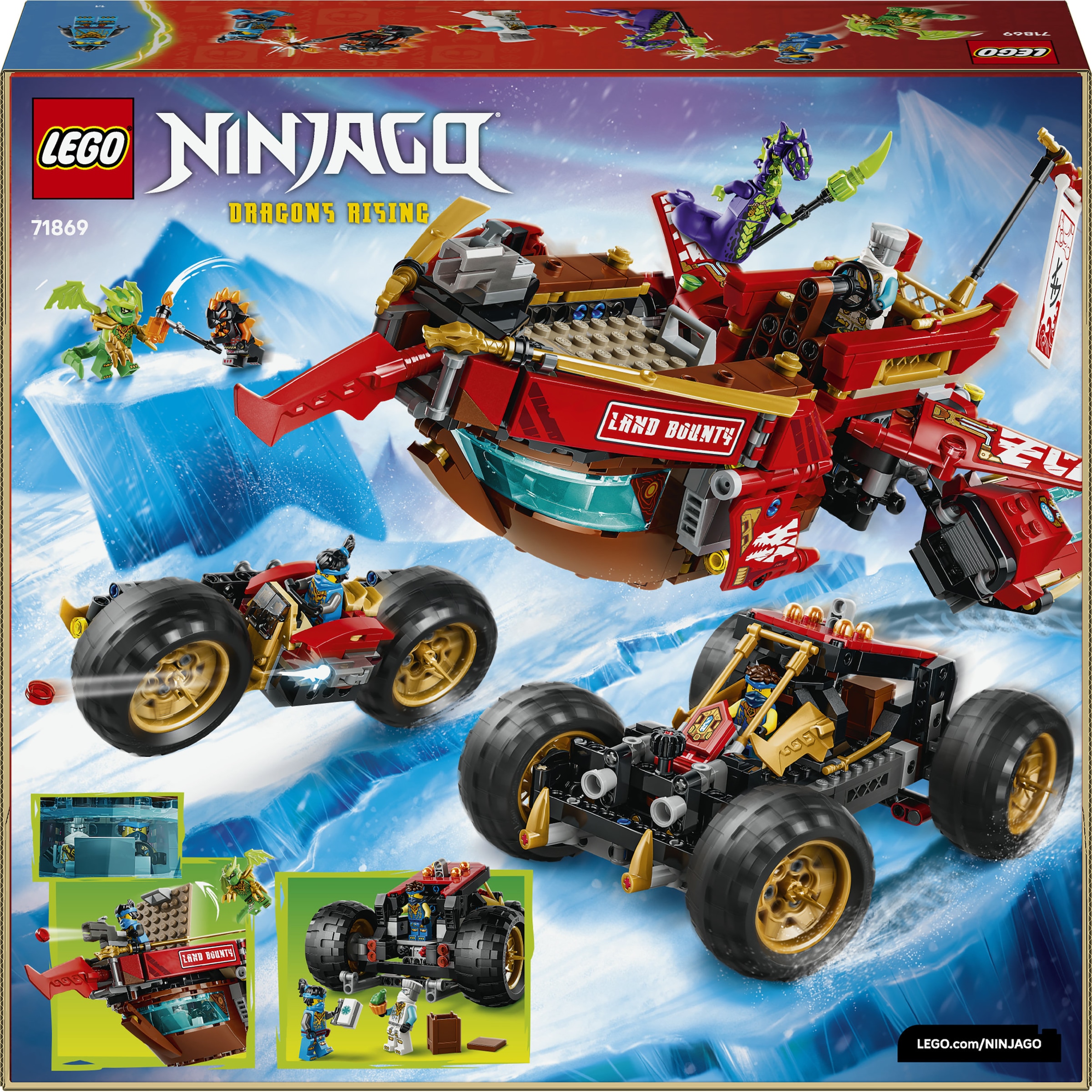 LEGO® Konstruktionsspielsteine »Wüstensegler (71869), LEGO Ninjago« Made in Europe