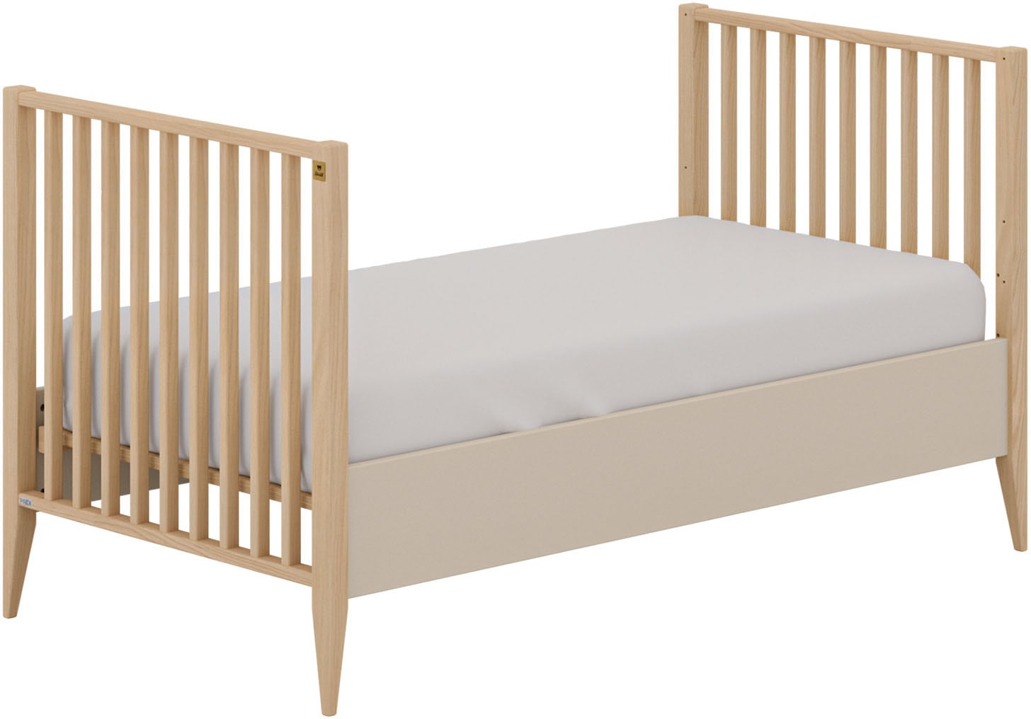 PAIDI Babybett »MILA & BEN Steiff by PAIDI«, aus Massivholz, mit Comfort-Lattenrost, umbaubar zum Kinderbett