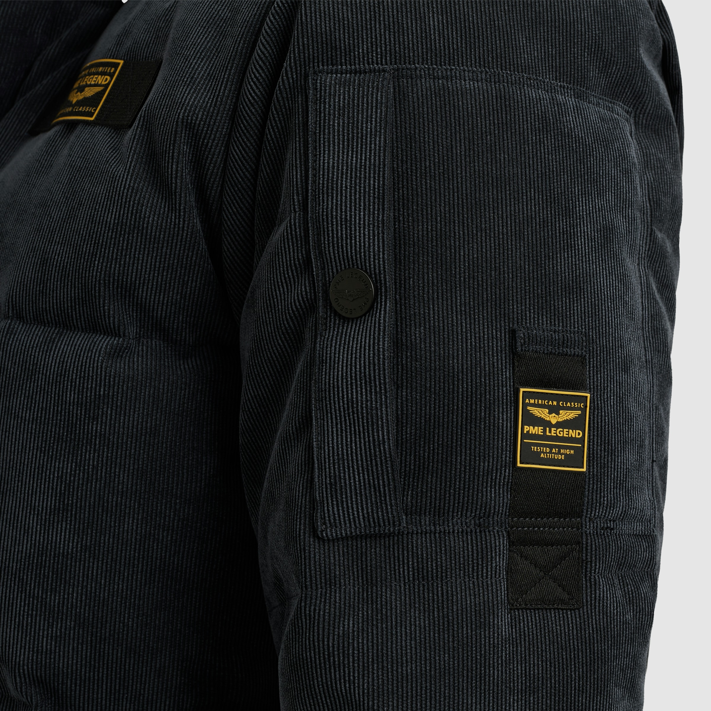 PME LEGEND Cordjacke »GOBBLER« mit Kapuze Ärmelabschluss mit Windstopper