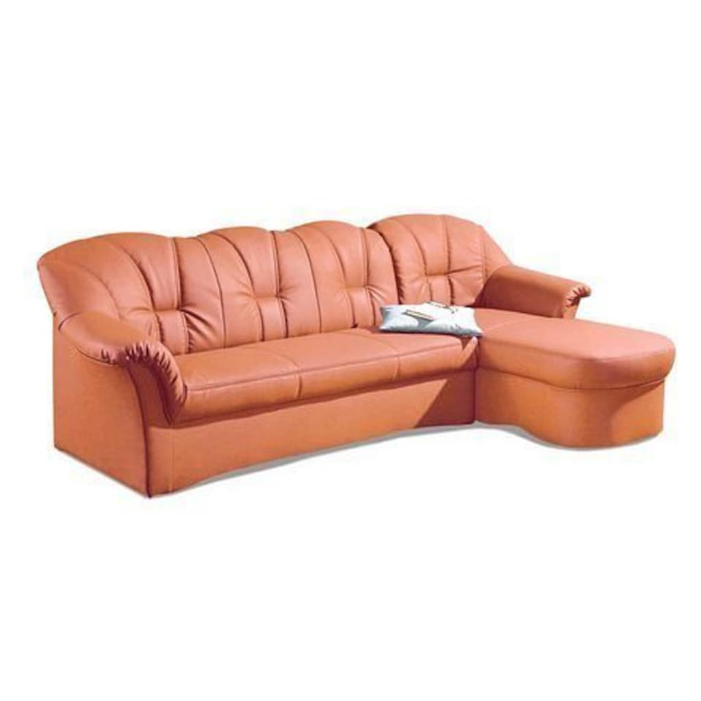 DOMO collection Ecksofa Papenburg L-Form, in großer Farbvielfalt, wahlweise mit Bettfunktion