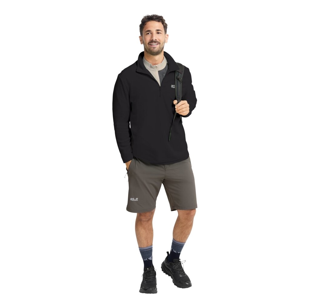 Jack Wolfskin Fleecepullover »TAUNUS 100 HZ M«, mit Reißverschluss, wasserabweisend, windabweisend, atmungsaktiv
