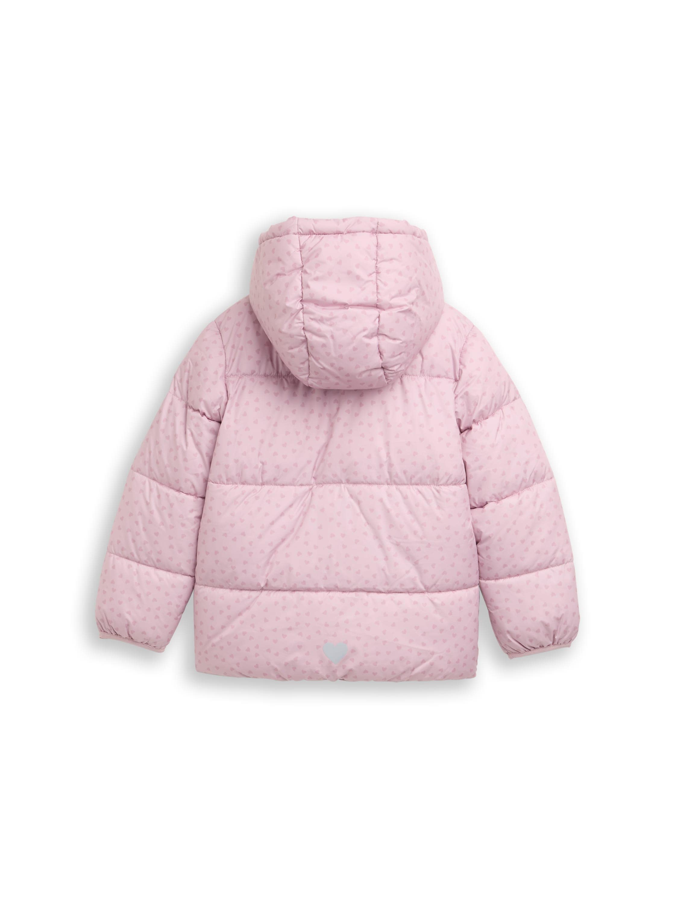 TOM TAILOR Steppjacke mit Kapuze mit All-Over Print