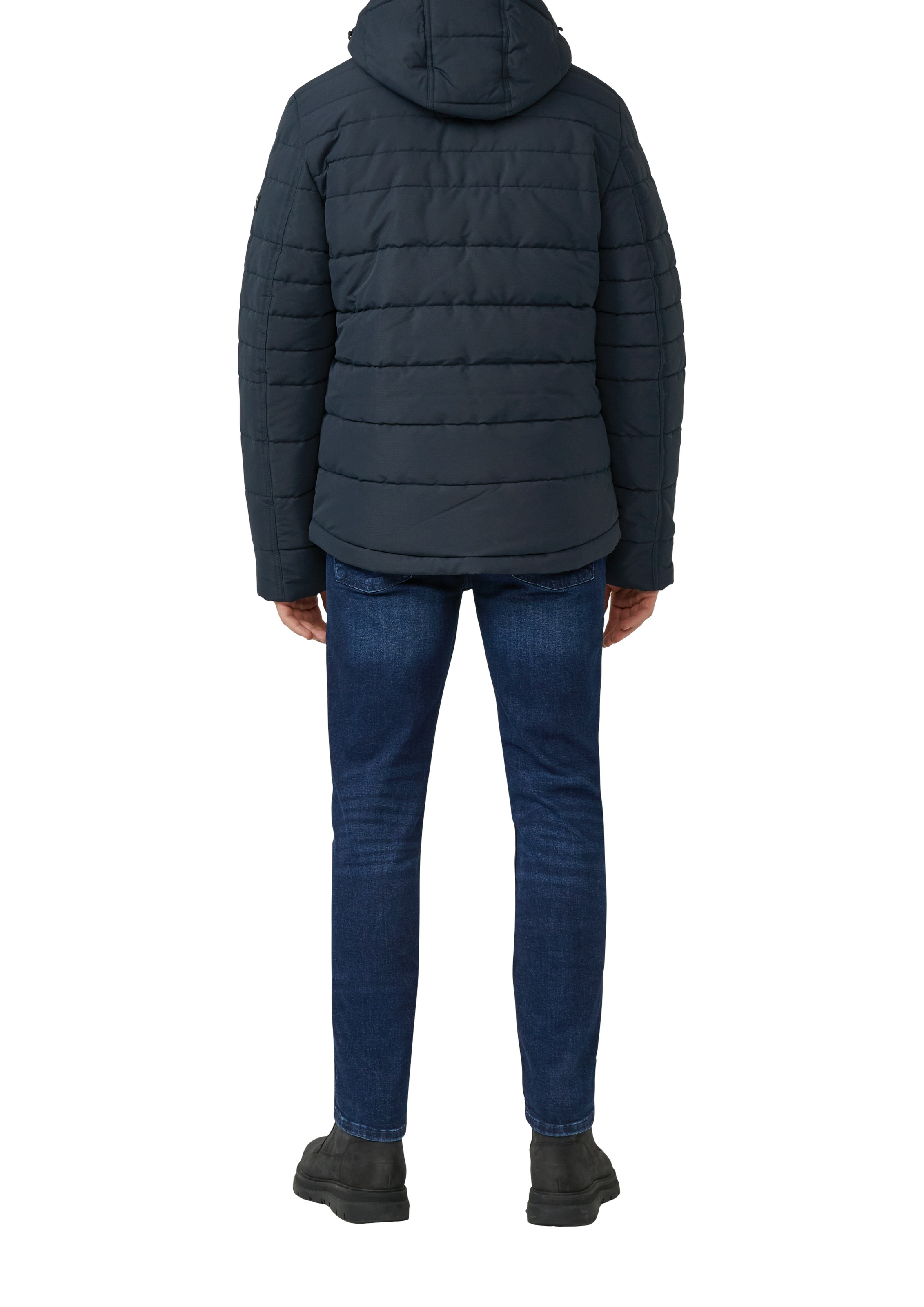 s.Oliver Steppjacke mit Kapuze mit Kapuze und Kordelzug