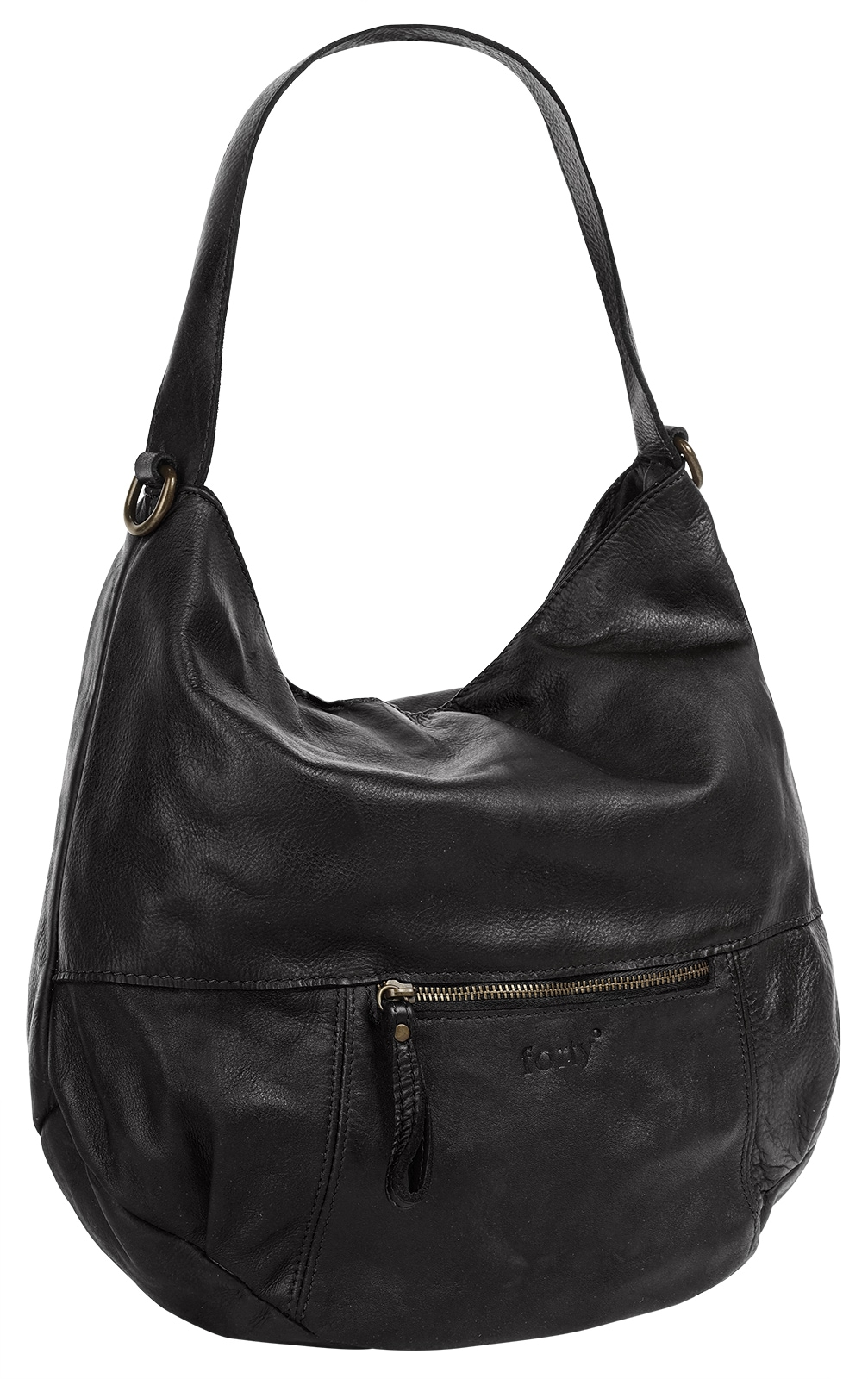 forty° Shopper, echt Leder, Made in Italy