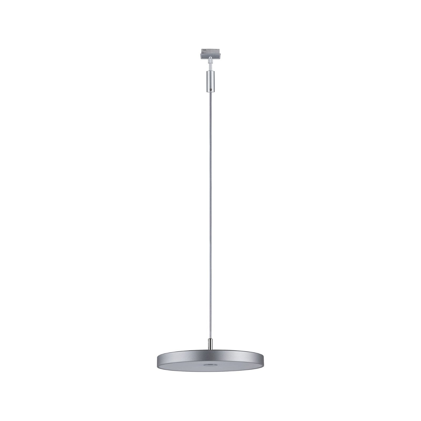 Paulmann Schienensystem-Leuchten »URail Pendel Hildor 850lm 15W 4000K 230V Chrom matt«, 3-Step-Dimmbar