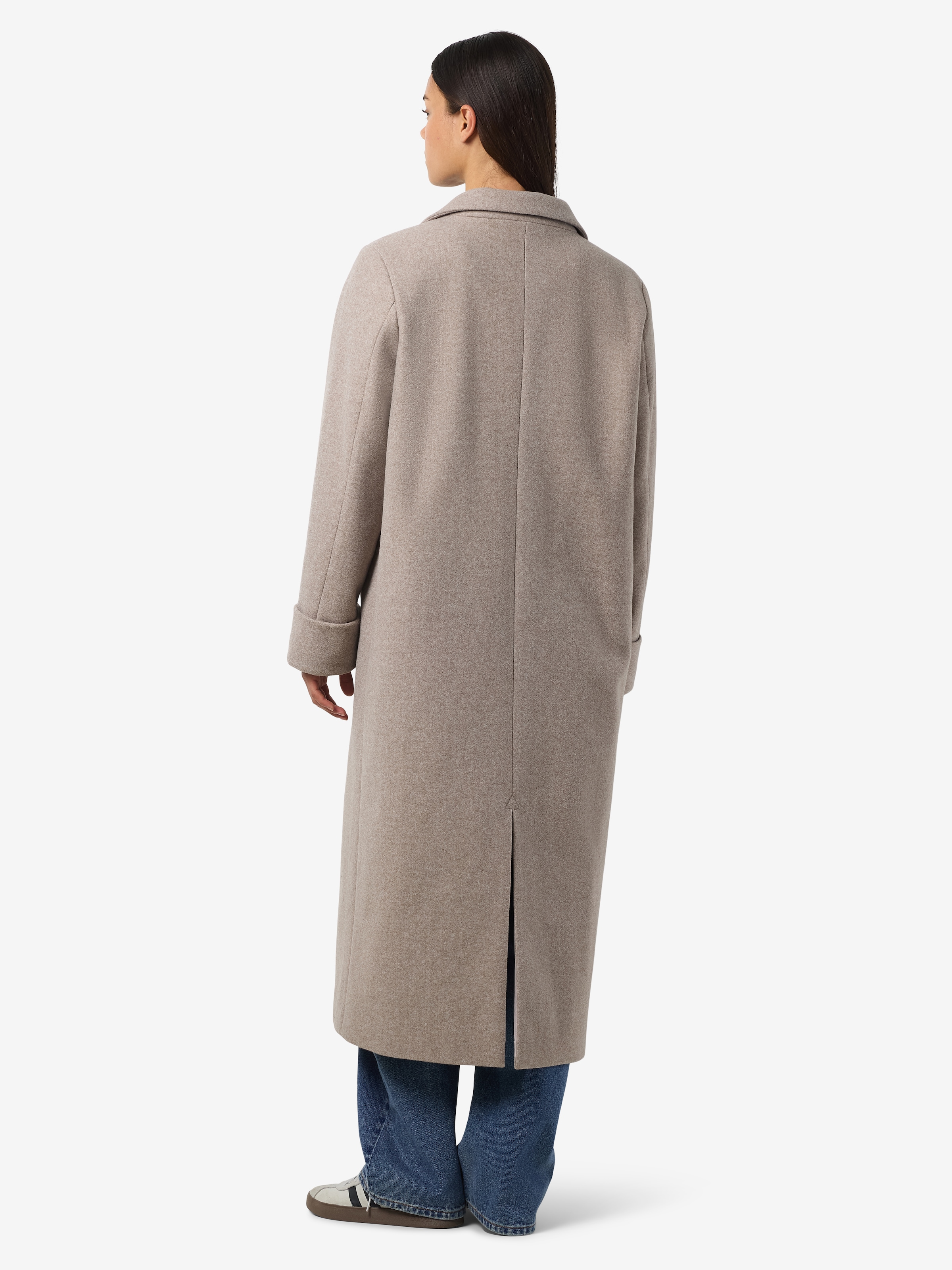 Noisy may Langmantel »NMCADDY L/S LONG COAT FWD NOOS« Kunstfaser, loose fit