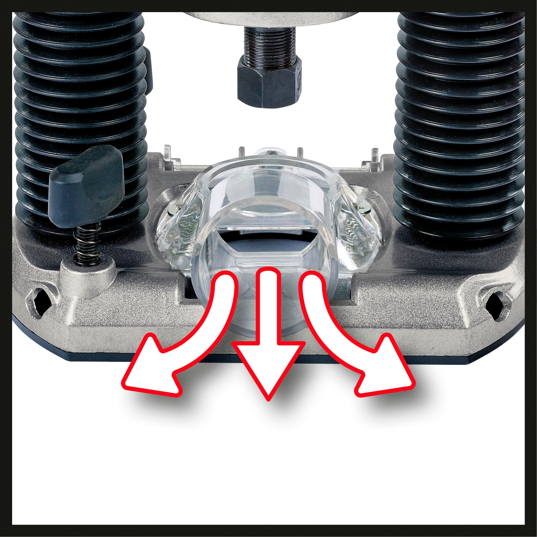 Einhell Oberfräse »TC-RO 1155 Kit«, 1100 Watt, inkl. 15-tlg. Fräser-Set