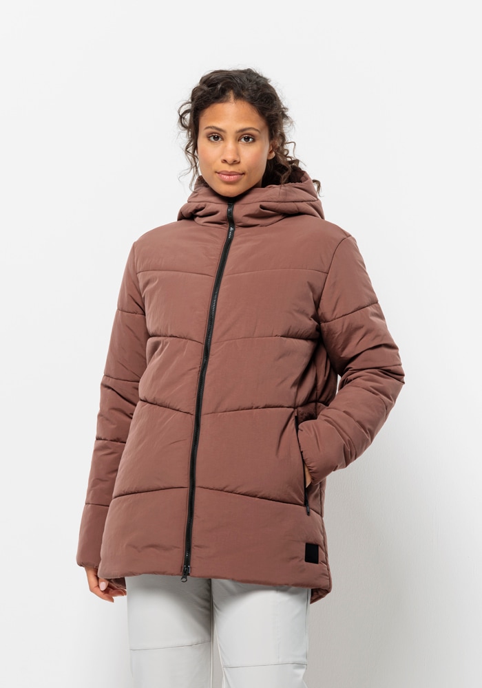 Funktionsjacke »KAROLINGER LONG JKT W«, mit Kapuze