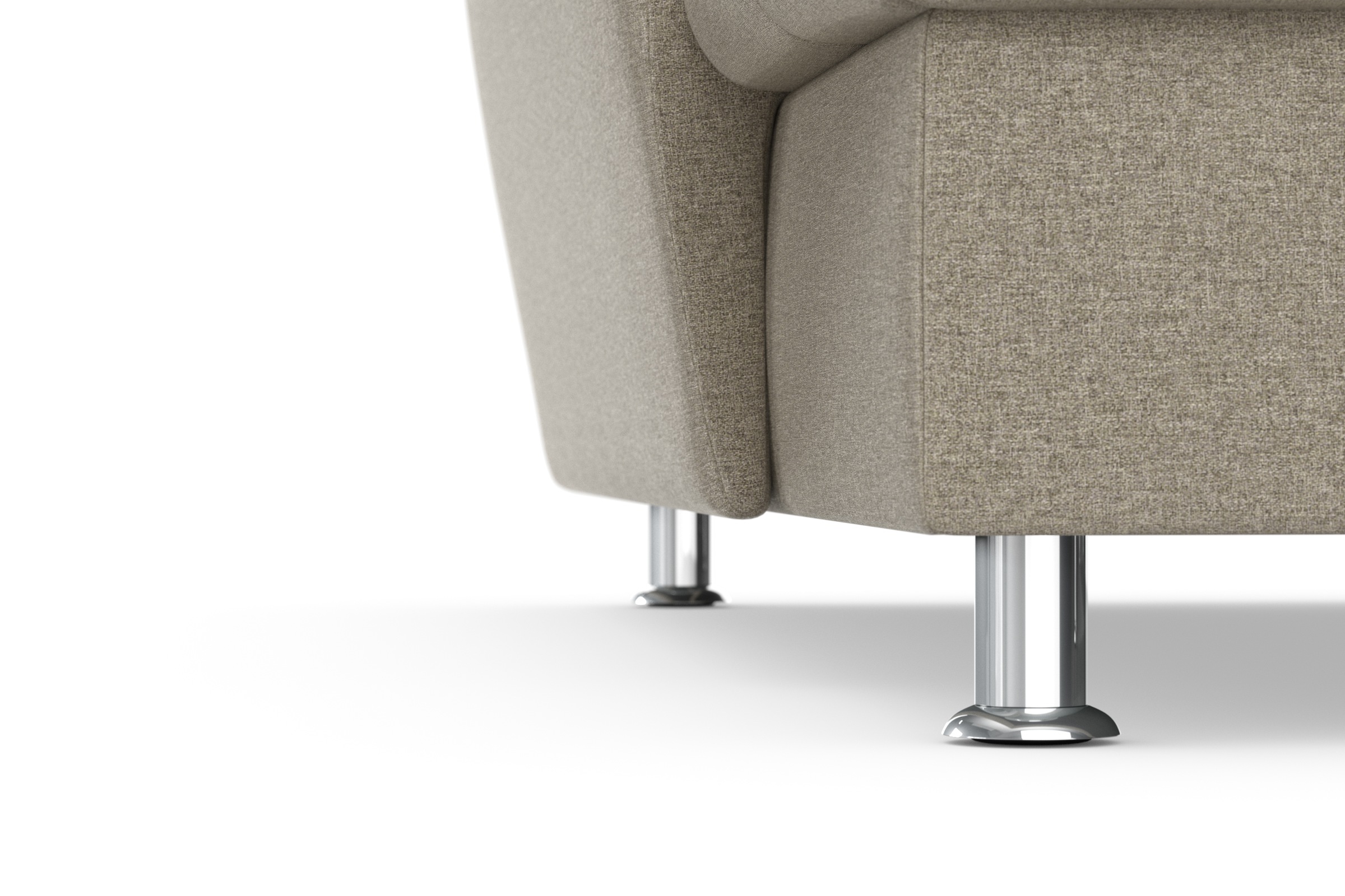 DOMO collection Ecksofa Franzi, wahlweise mit Bettfunktion, Bettkasten und Kopfteilverstellung