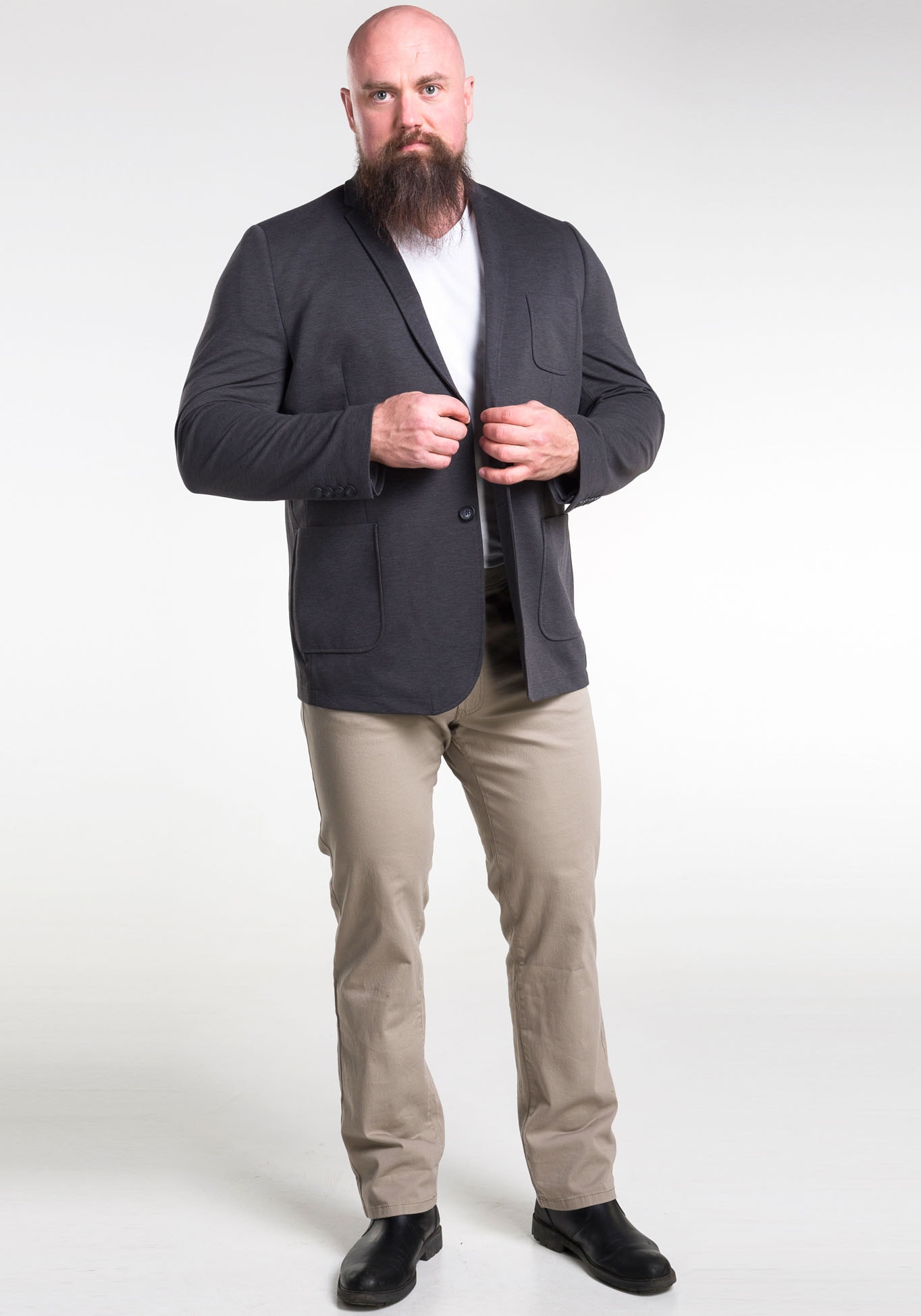 Man's World Jerseysakko »Grosse Grössen«
