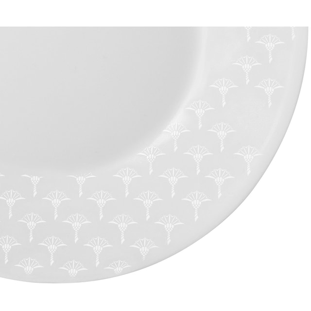 Joop! Speiseteller »JOOP! FADED CORNFLOWER«, (Set, 2 St.), hochwertiges  Porzellan mit Kornblumen-Verlauf als Dekor, Ø 28 cm mit 3 Jahren XXL  Garantie