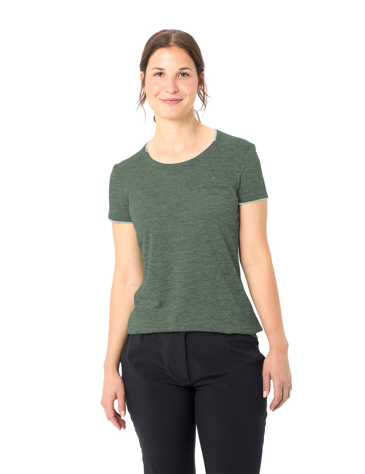 VAUDE Funktionsshirt »WOMEN'S ESSENTIAL T-SHIRT« Slim fit Passform, Kurzarm, für Trekking und Wandern
