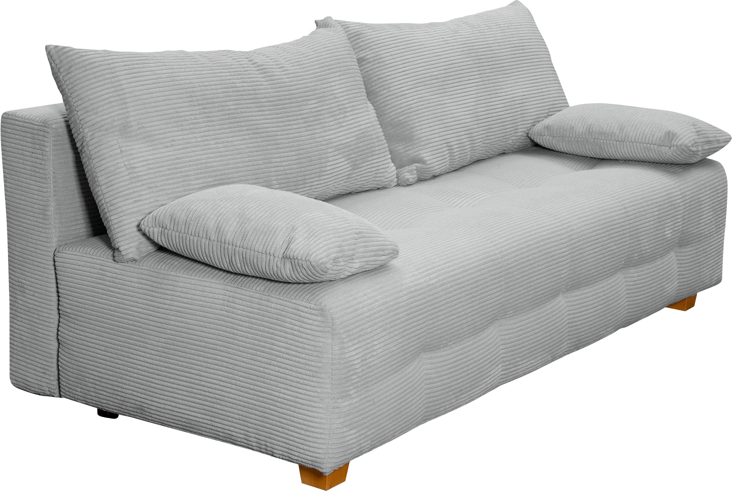 COLLECTION AB Schlafsofa »Bella«, Schlafsofa,Bettkasten,Bonellfederkern,Rückenkissen,Armlehnenkissen