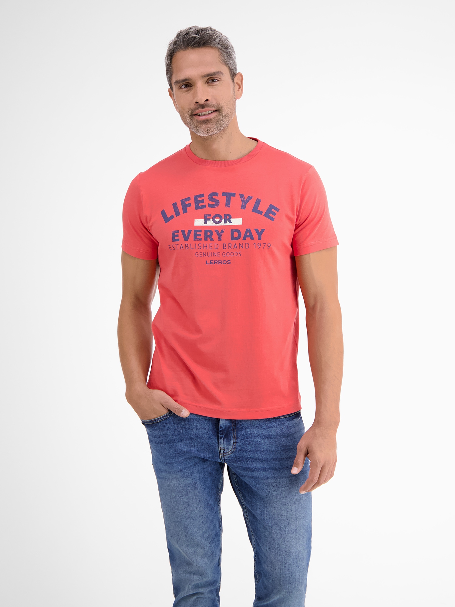 LERROS T-Shirt »LERROS every day*« bei for *Lifestyle ♕ T-Shirt