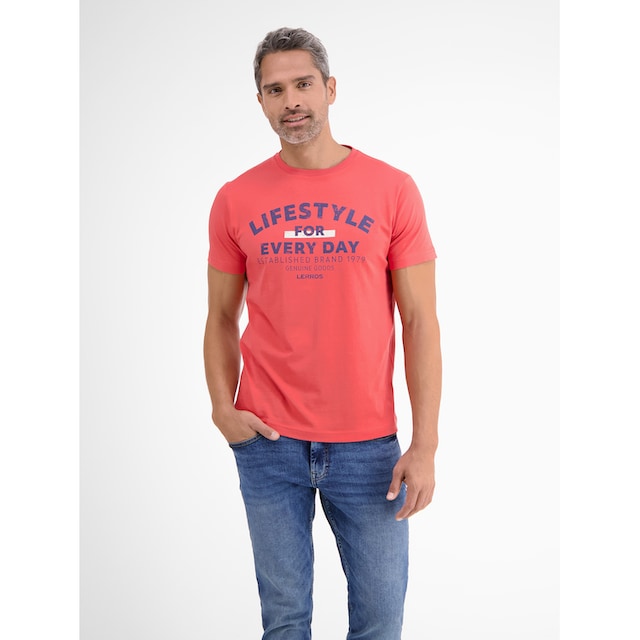 LERROS T-Shirt »LERROS T-Shirt *Lifestyle for every day*« bei ♕