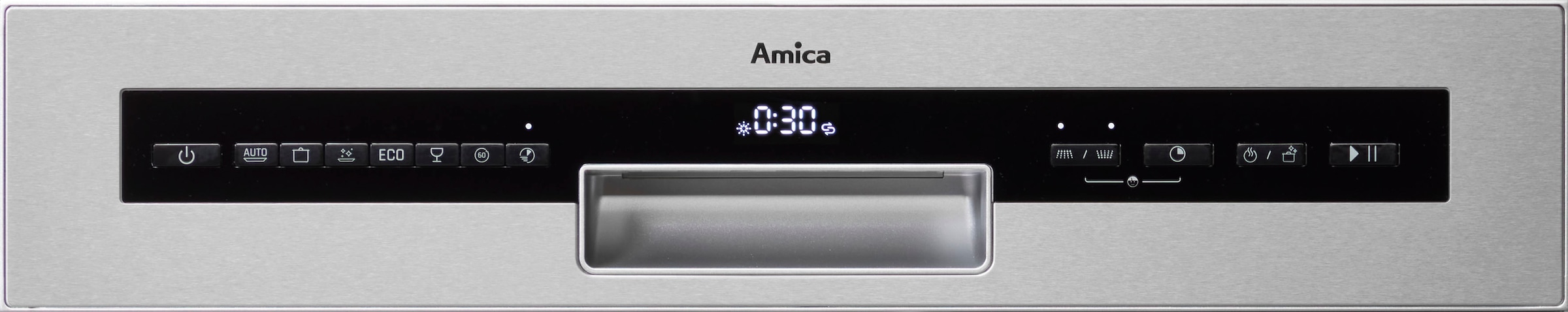 Amica teilintegrierbarer Geschirrspüler »EGSP 566 100 E«, 14 Maßgedecke