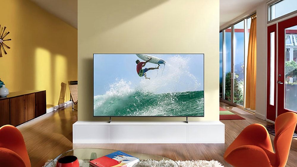 Samsung LED-Fernseher »GU85DU7179U«, 4K Ultra HD, Smart-TV, Crystal UHD, Q-Symphony, Dolby Surround Sound, Triple Tuner, Smart-Hub