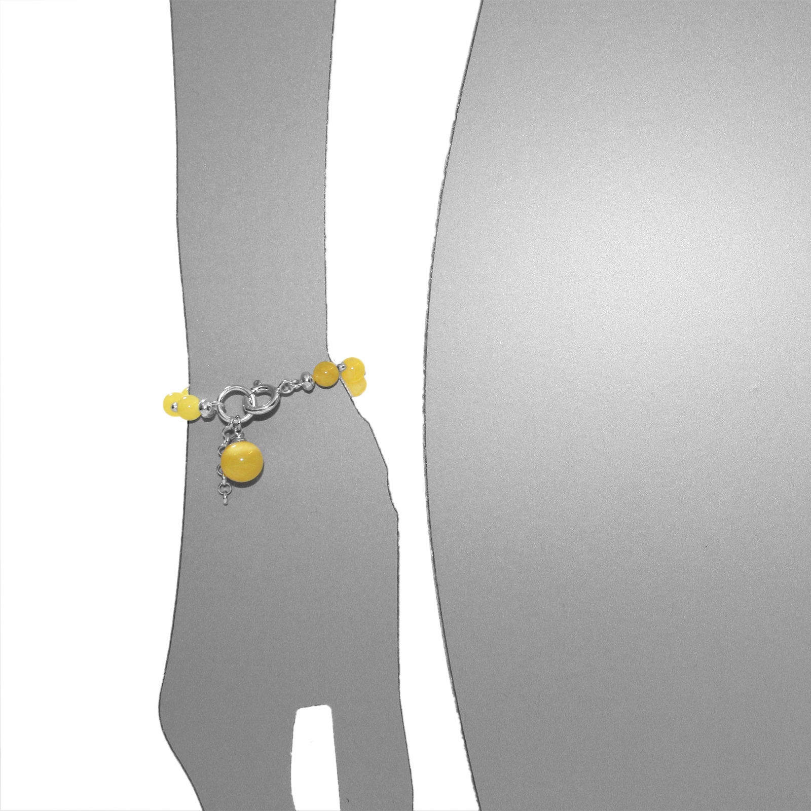OSTSEE-SCHMUCK Armband »- Andrine - Silber 925/000 - Bernstein«