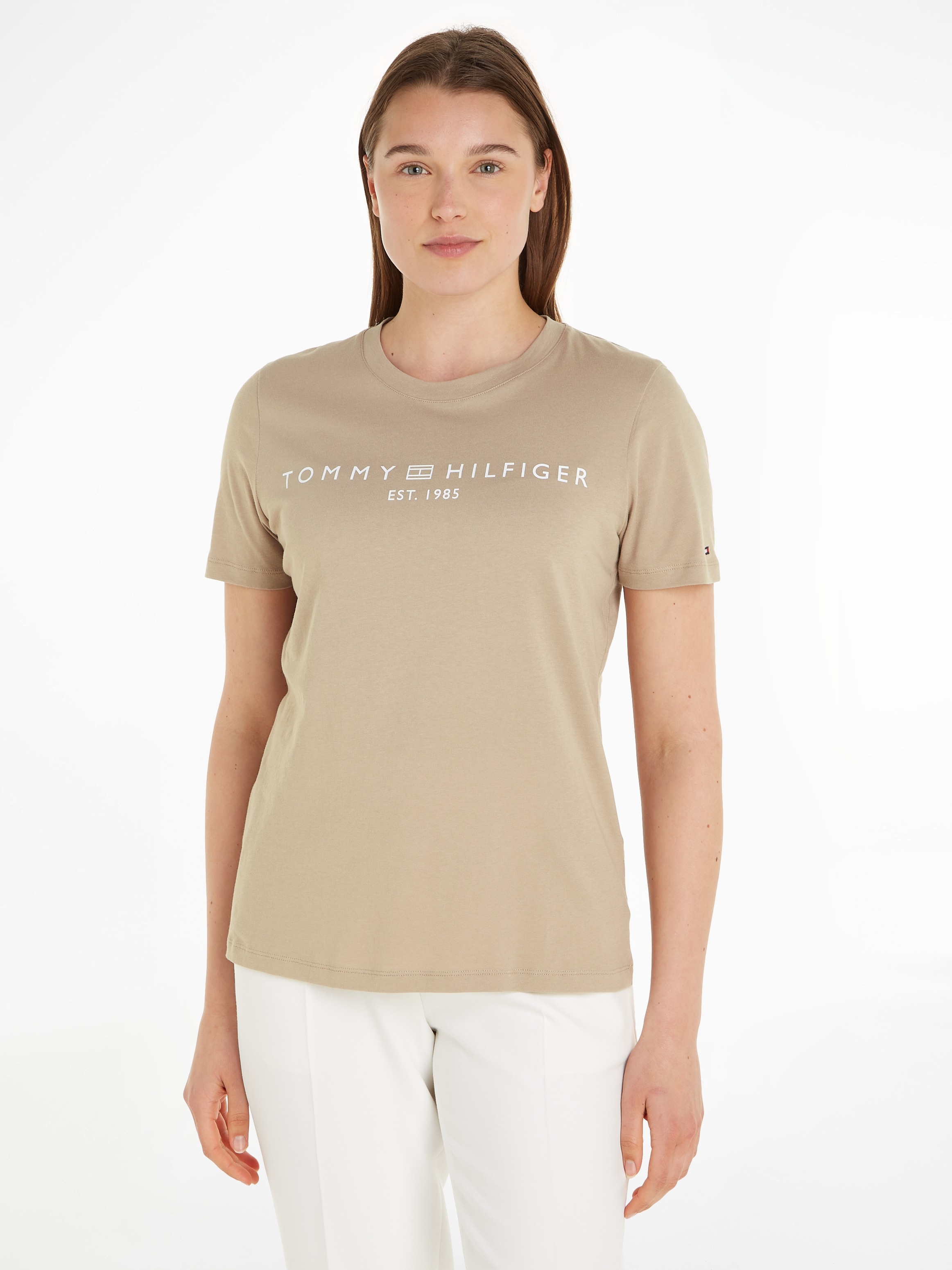 Tommy Hilfiger T-Shirt »REG CORP mit C-NK ♕ Logo bei LOGO SS«