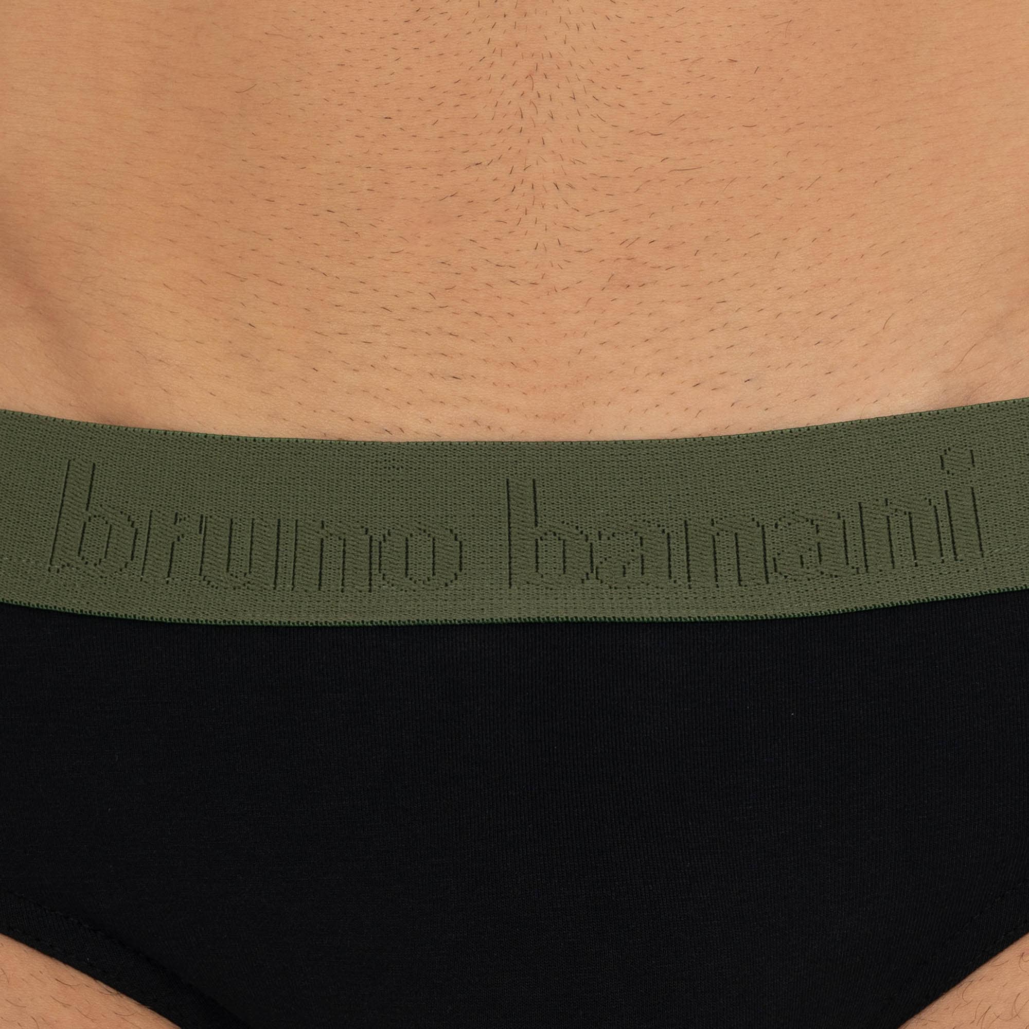 Bruno Banani Slip »Flowing«, (2er Pack), mit Logobund