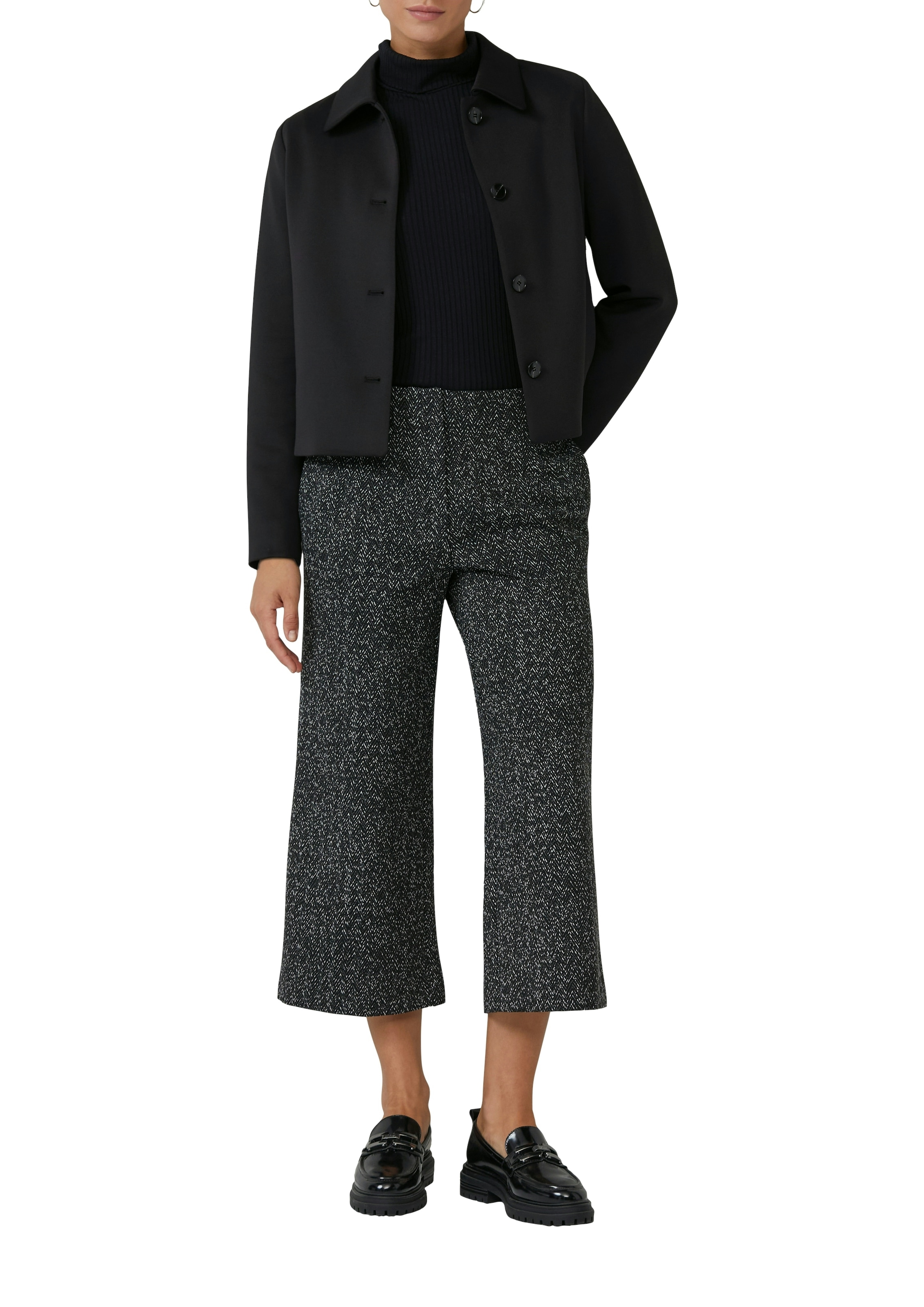 s.Oliver BLACK LABEL Hemdjacke mit Hemdkragen