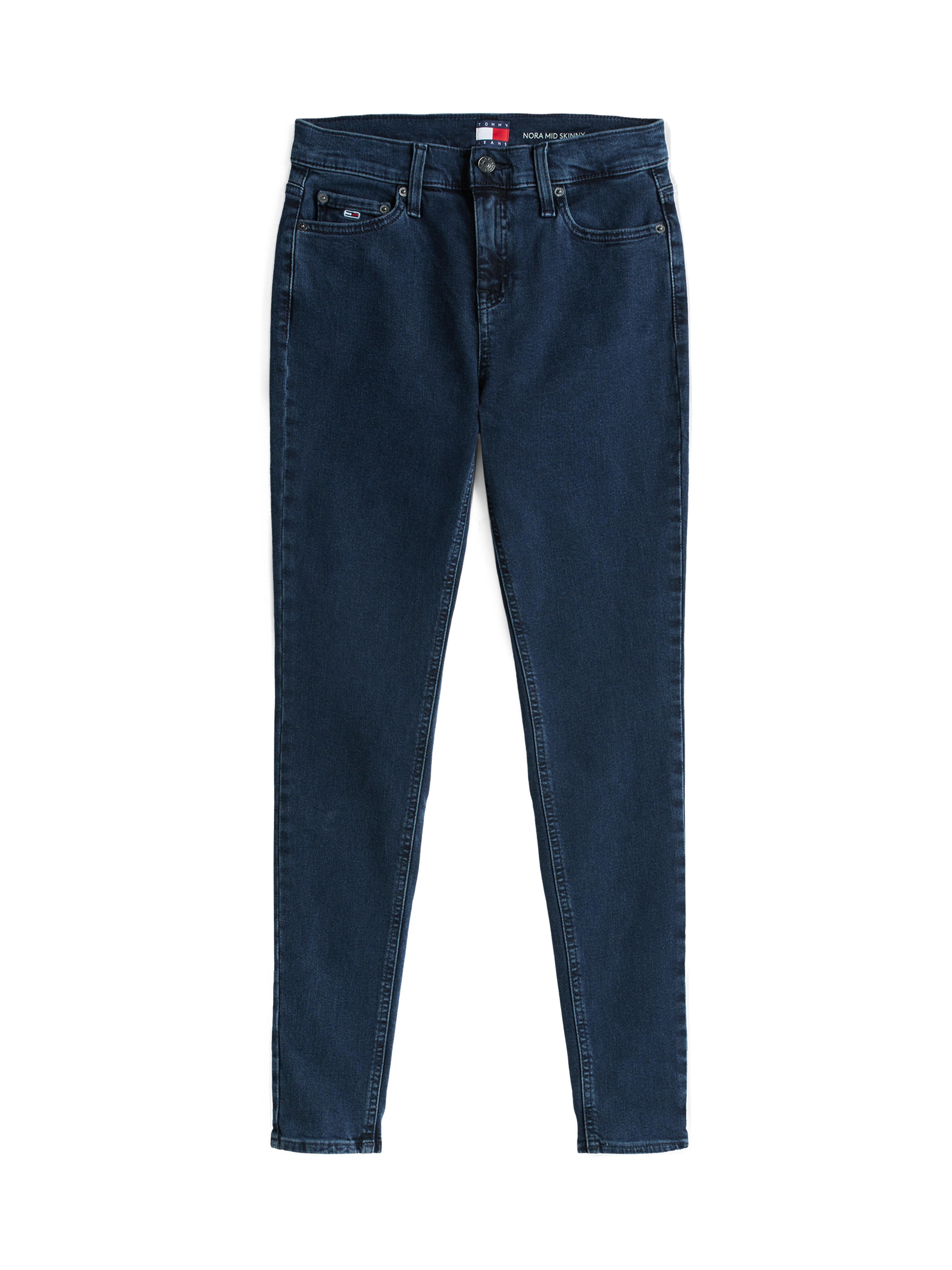 Tommy Jeans Skinny-fit-Jeans »NORA MR SKNY«, mit Waschung, mit Logo-Badge