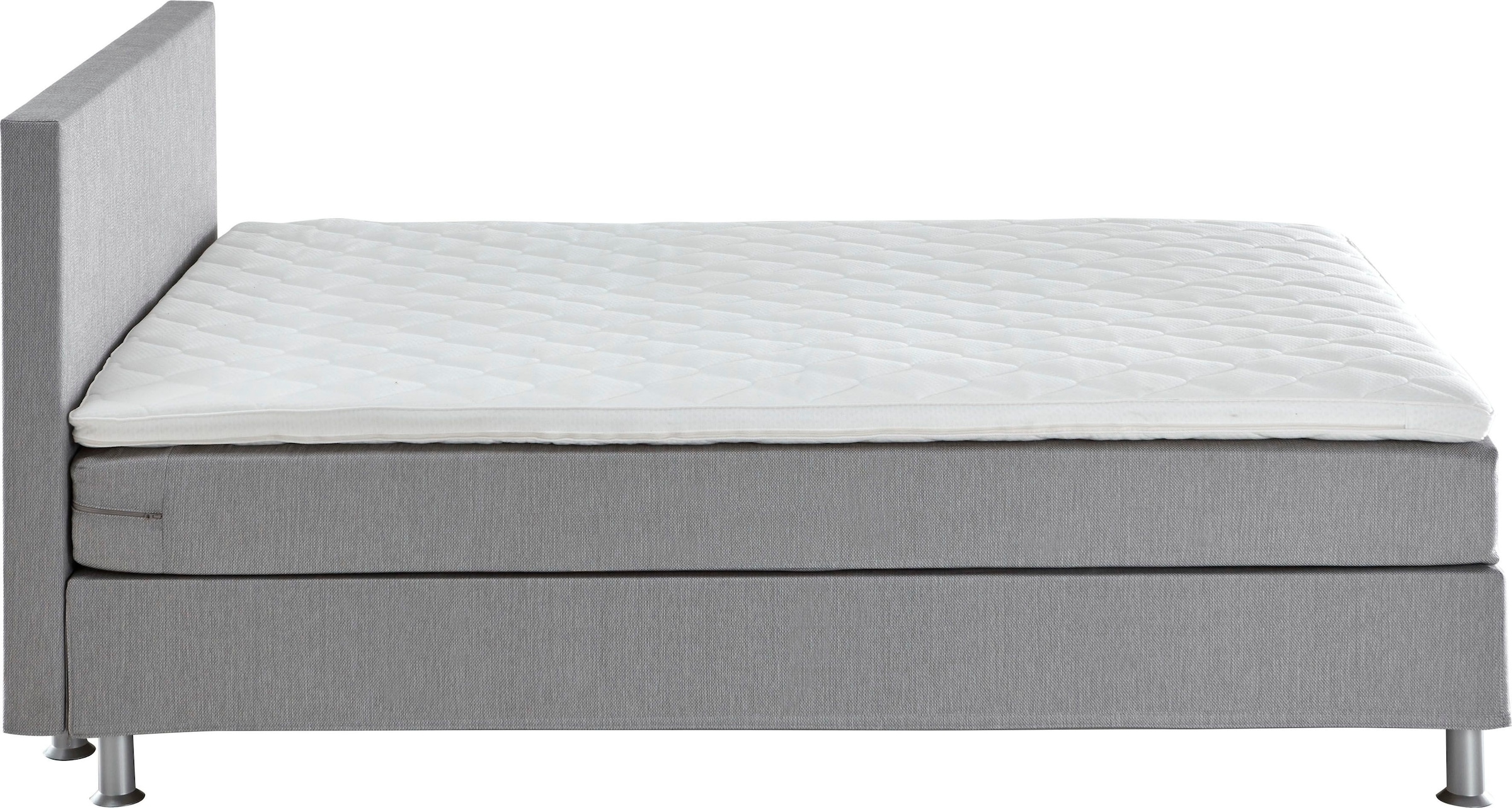 ATLANTIC home collection Boxbett »Edison« inkl. Bonnellfederkern-Matratze und Topper