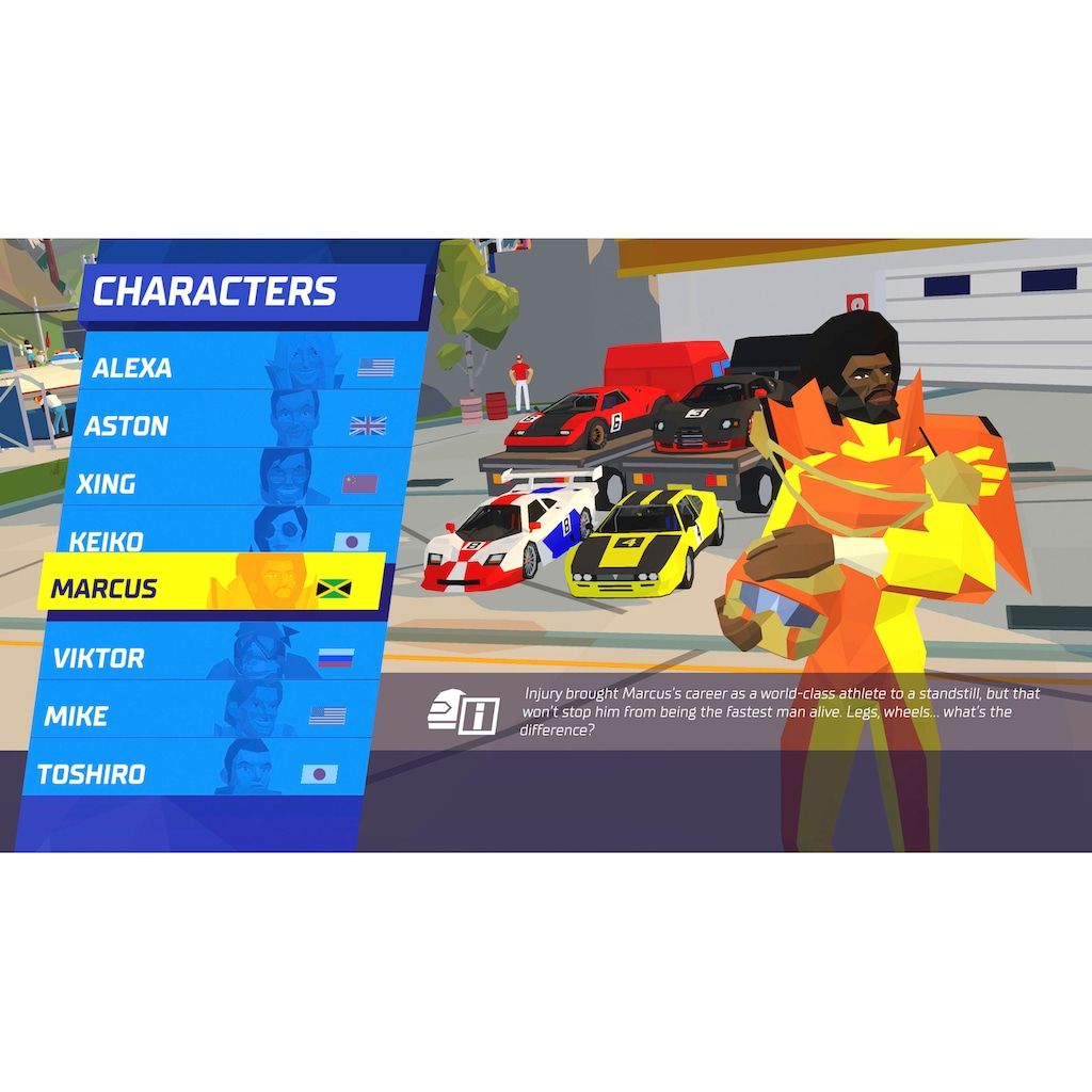 Curve Digital Spielesoftware »Hotshot Racing«, PlayStation 4