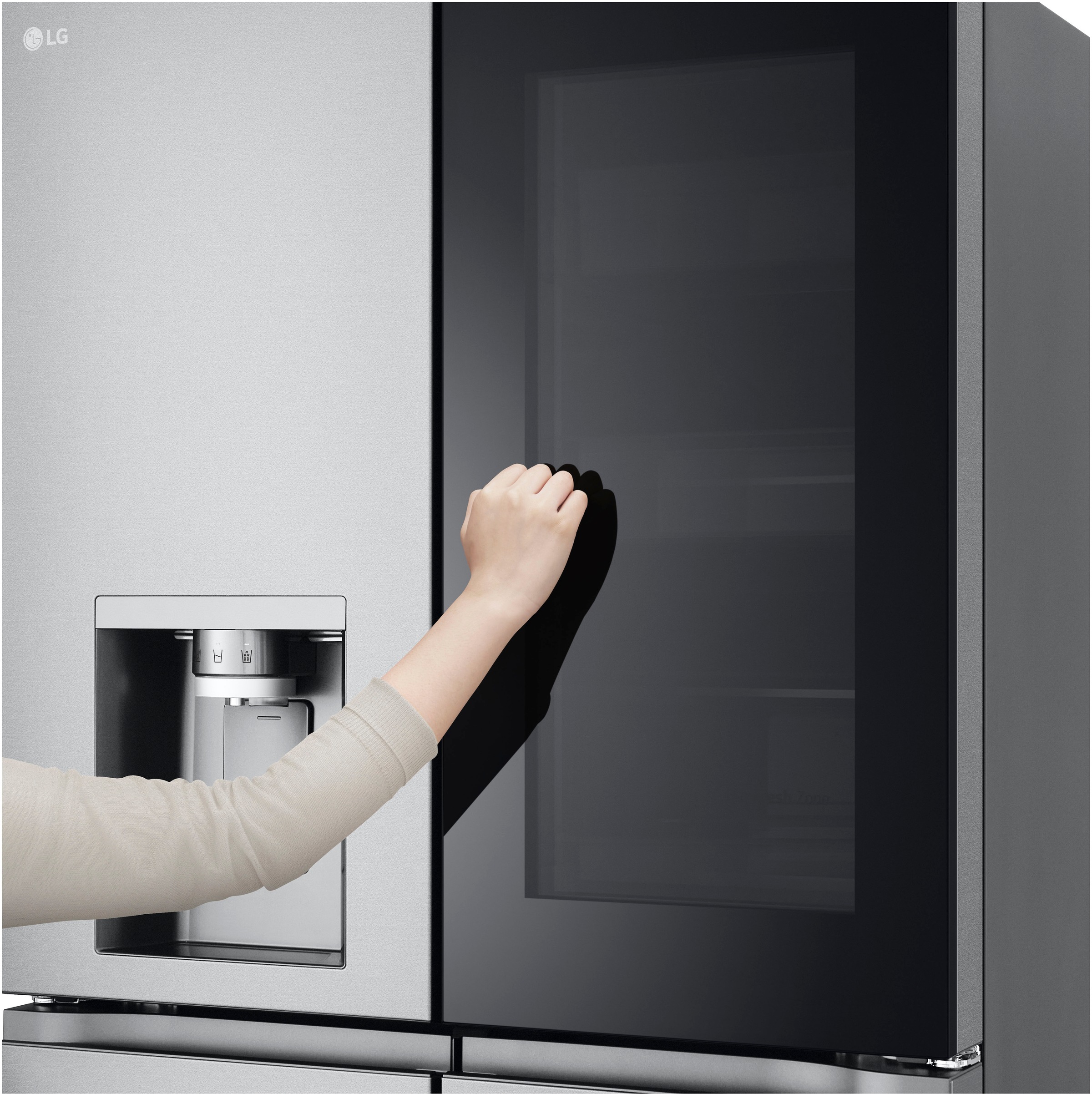 LG Multi Door »GMG960MBJE« 179,2 cm hoch 91,4 cm breit InstaView® Multi-Door