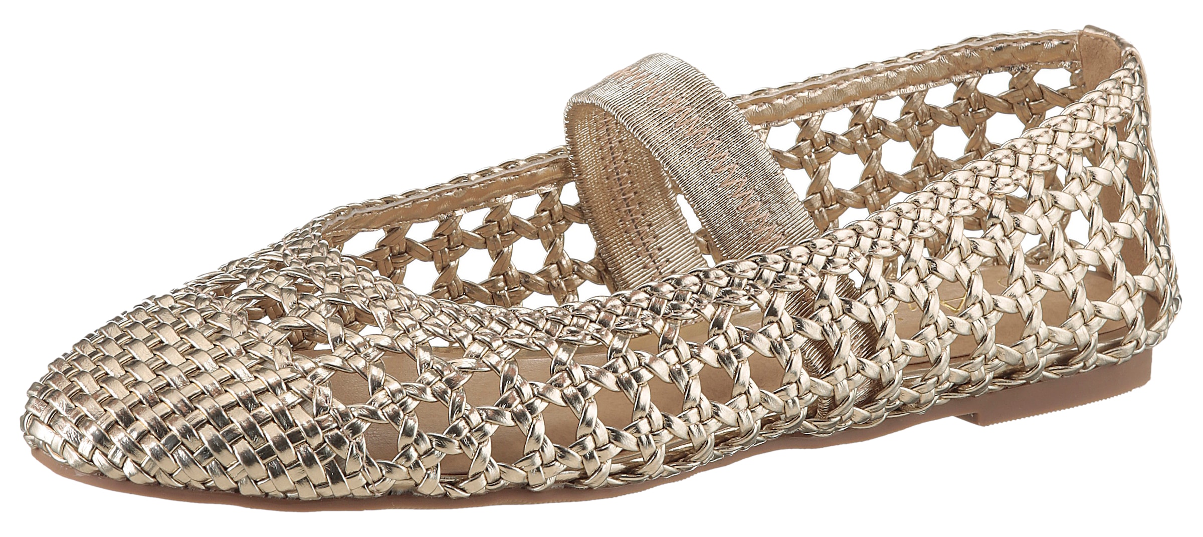 Aniston SHOES Ballerina  Sommerschuh in Flechtoptik - NEUE KOLLEKTION