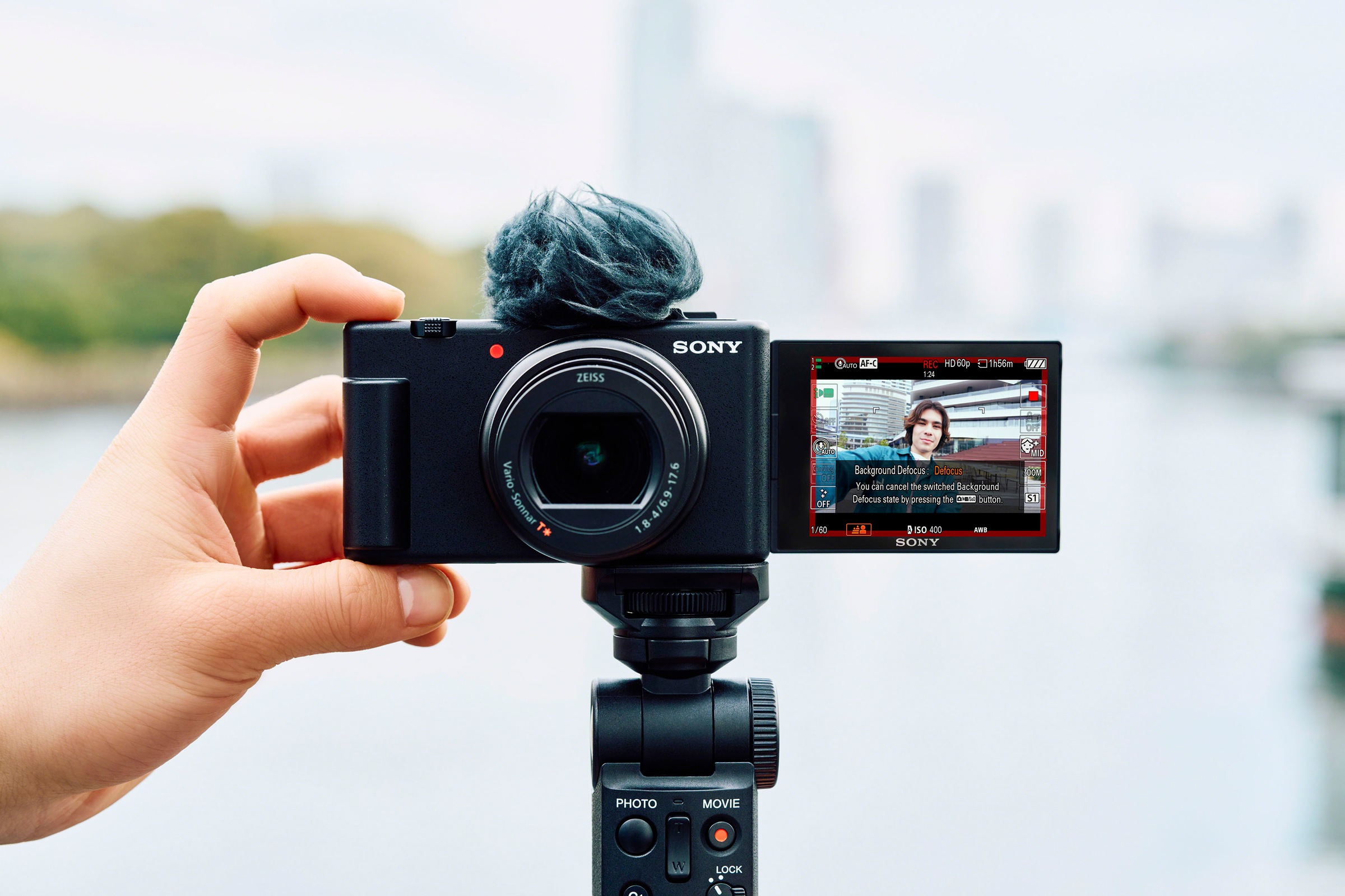 Sony Systemkamera »Vlog-Kamera ZV-1 HD 2,7 Video«, II 20,1 (Wi-Fi) Zoom, fachx 4K MP, opt. Bluetooth-WLAN Ultra bei