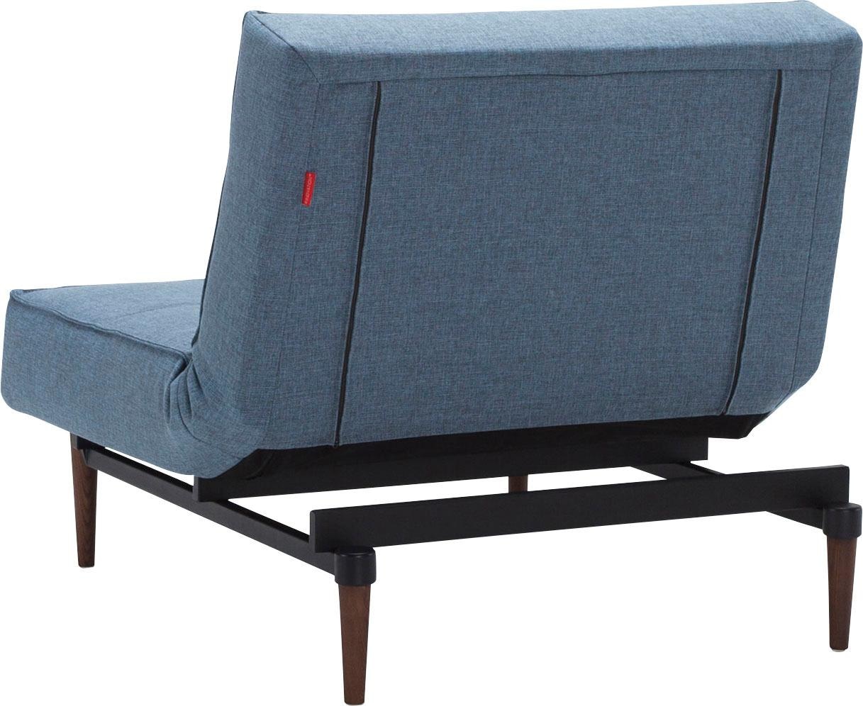 INNOVATION LIVING kaufen »Splitback«, auf Sessel Design ™ Raten mit skandinavischen Styletto dunklen in Beinen