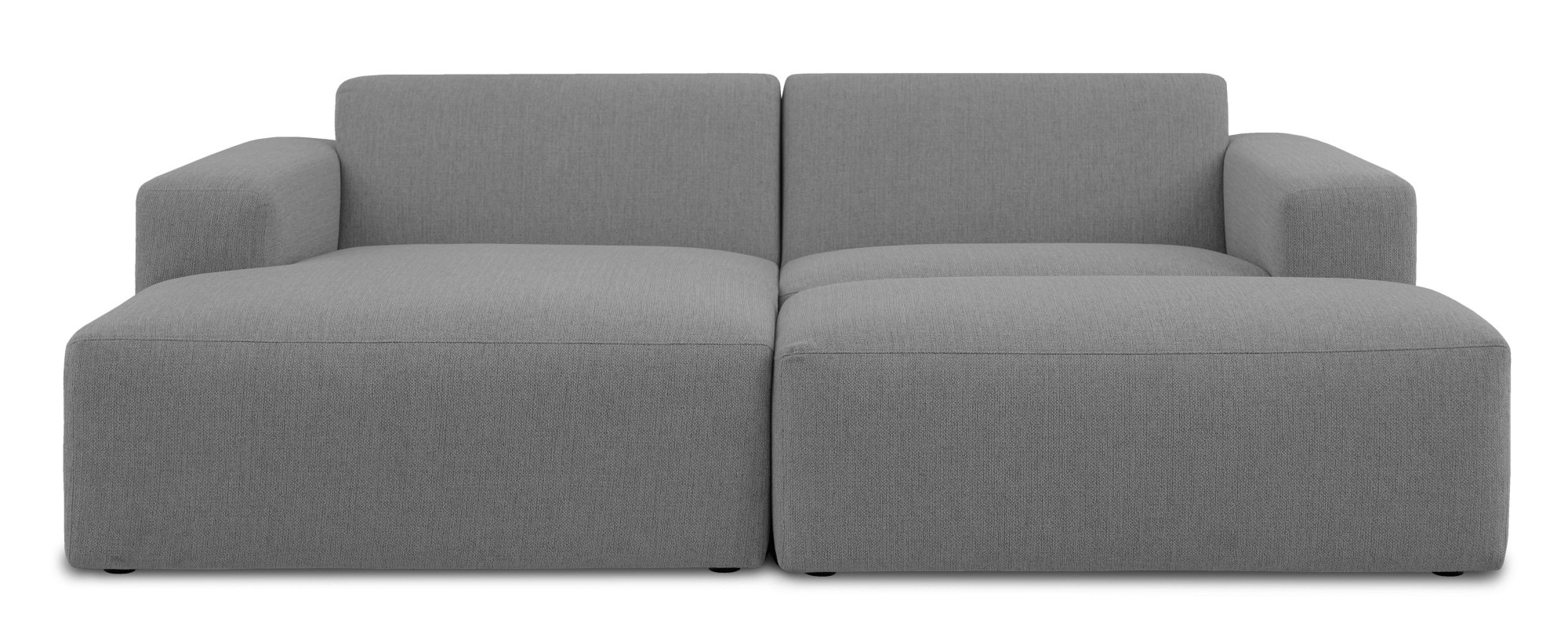 INOSIGN Ecksofa »Koa,228cm, L-Form, Modulsofa, Webstoff, Cord«, Designsofa, Set, Hocker inklusive, weicher Lounge-Sitzkomfort