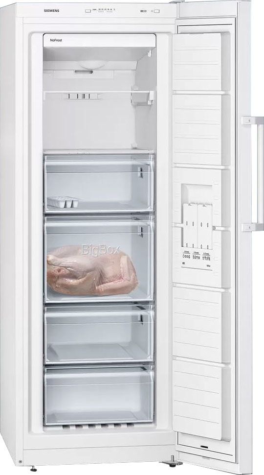 SIEMENS Gefrierschrank iQ300 »GS29NVWEP«, 161 cm hoch, 60 cm breit
