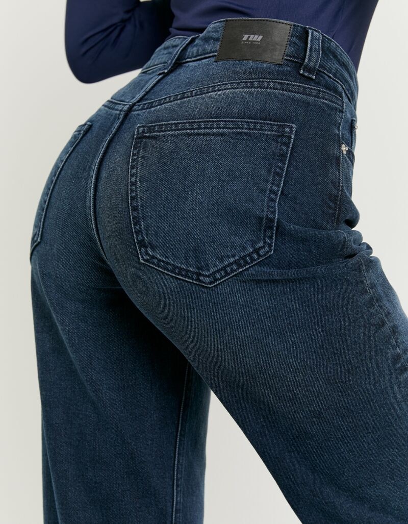 Tally Weijl High-waist-Jeans »SPADEPEPPER« Baumwollmischung, High-Waist mit geradem Beinverlauf