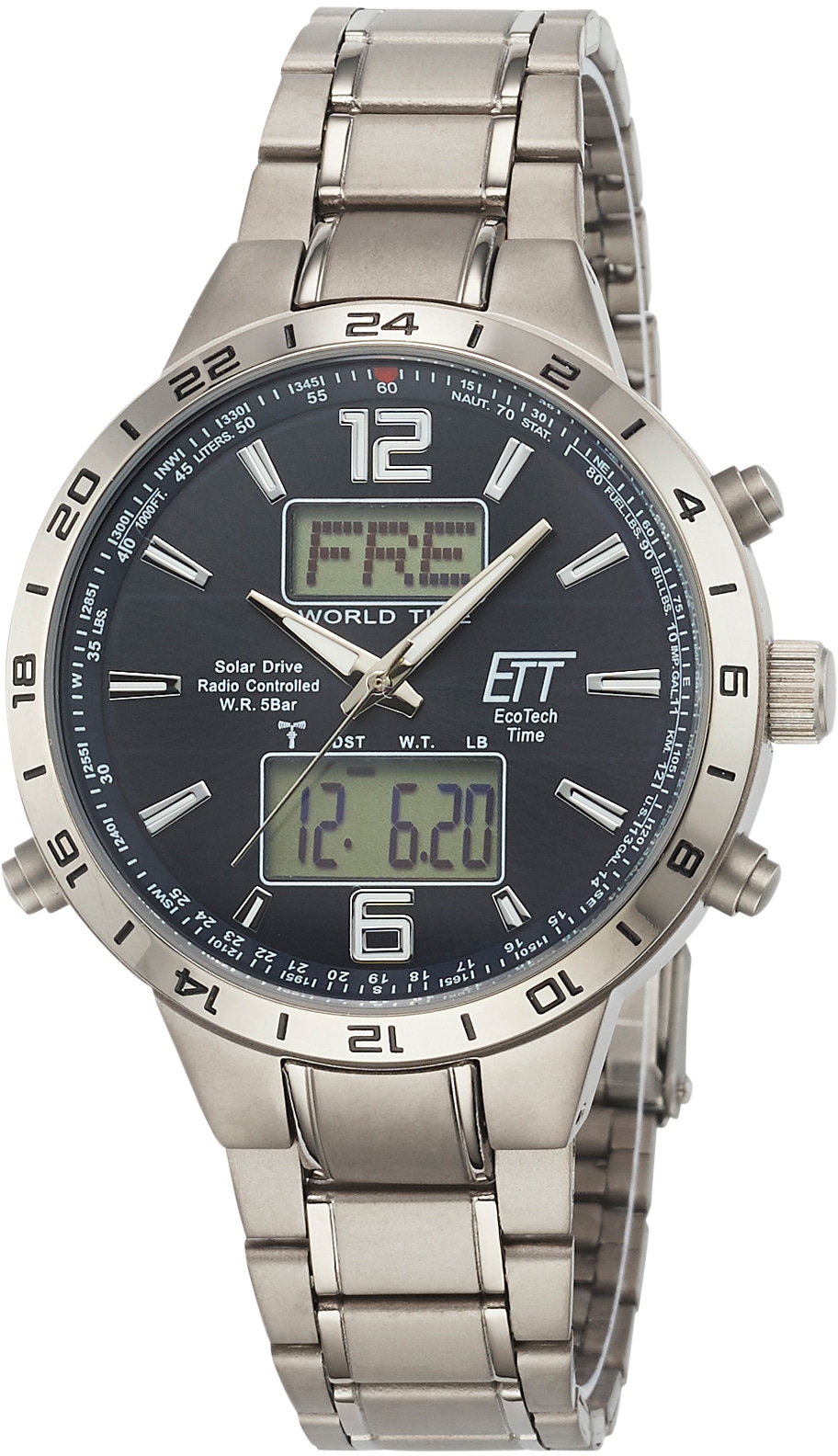 Ett Gps Herrenuhr Funk Armbanduhr Herren Titan Citizen Funk