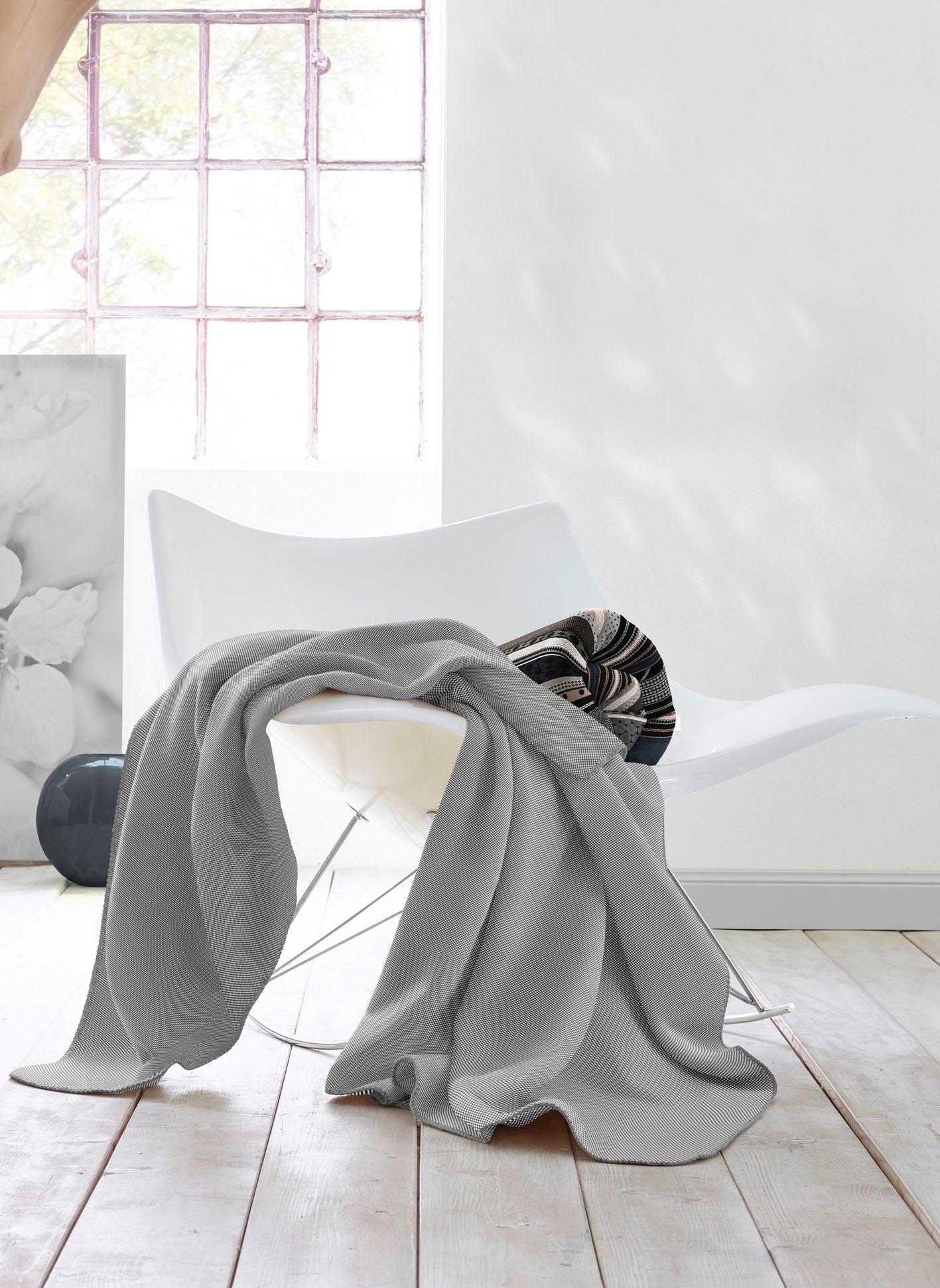 Biederlack Wohndecke »Harlem«, besonders weich, Kuscheldecke