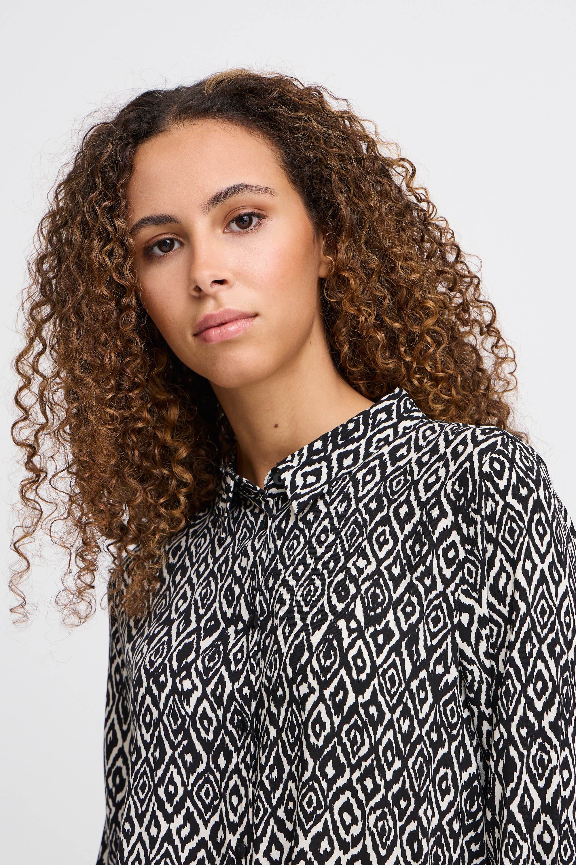 Ichi Midikleid »Damen Kleid IHVERA«