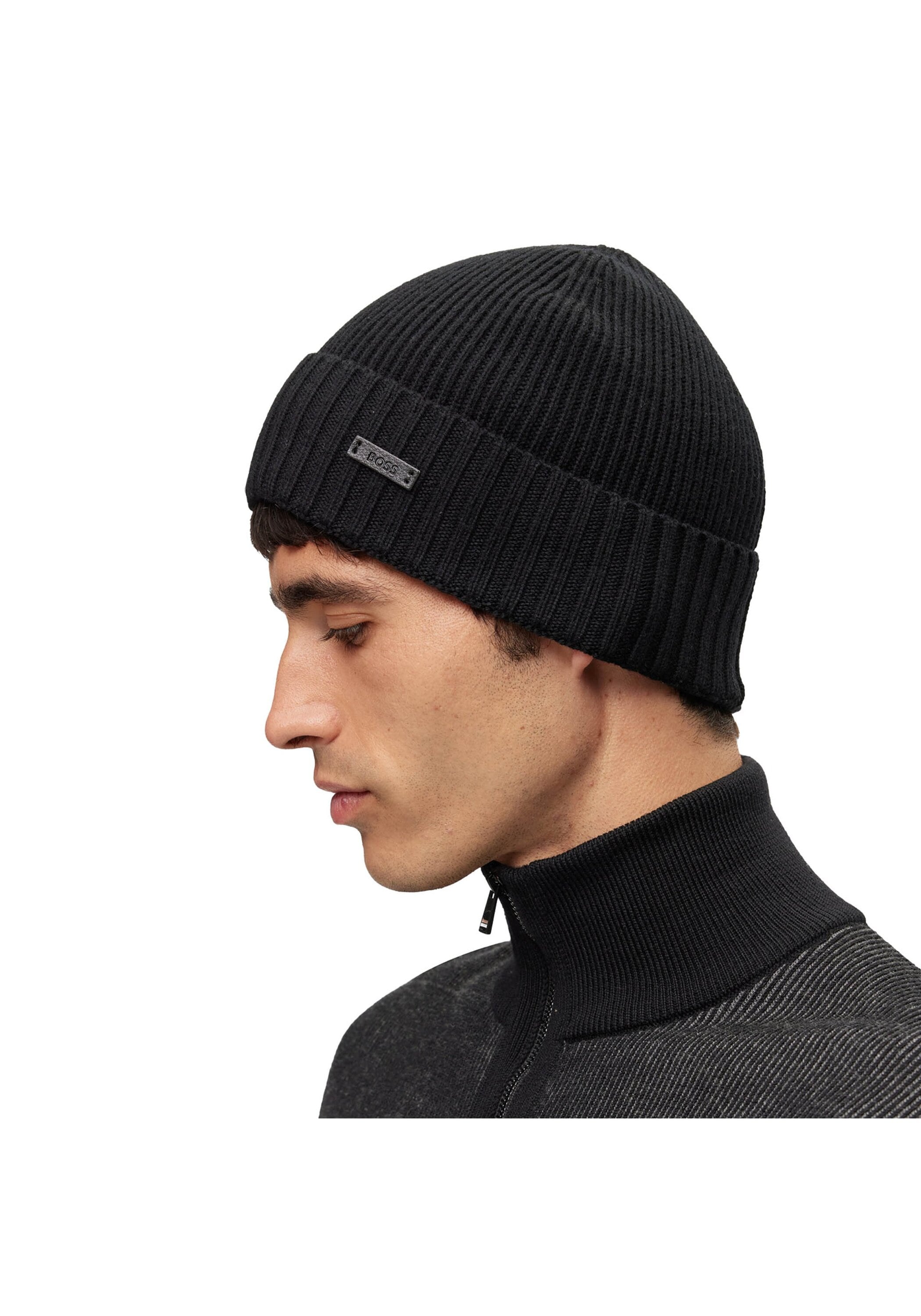 BOSS Beanie »Mütze Fati«