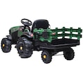 Jamara Elektro-Kindertraktor »Ride-on Traktor Super Load«, ab 3 Jahren, bis 28 kg, mit Anhänger