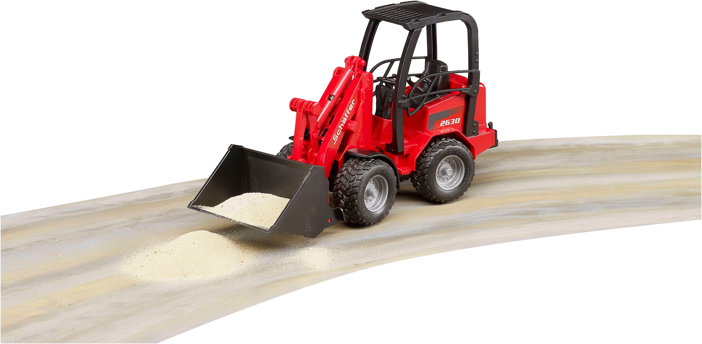 Bruder® Spielzeug-Bagger »Schäffer Hoflader 2034 (02190)« Made in Europe