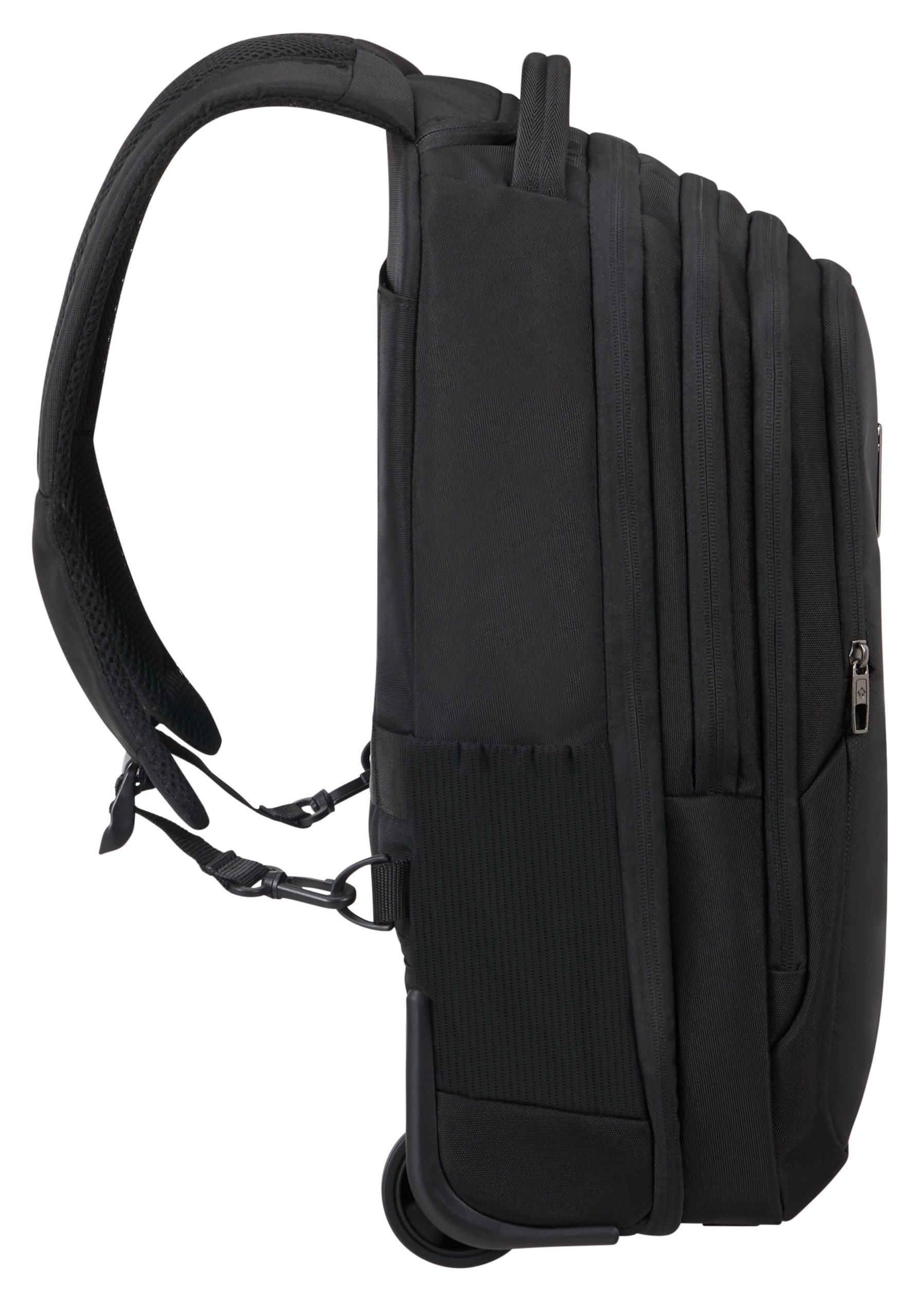 Samsonite Laptoprucksack »GUARDIT 3.0 mit Trolleyfunktion«, 2 Rollen Teleskopgriff Businessrucksack