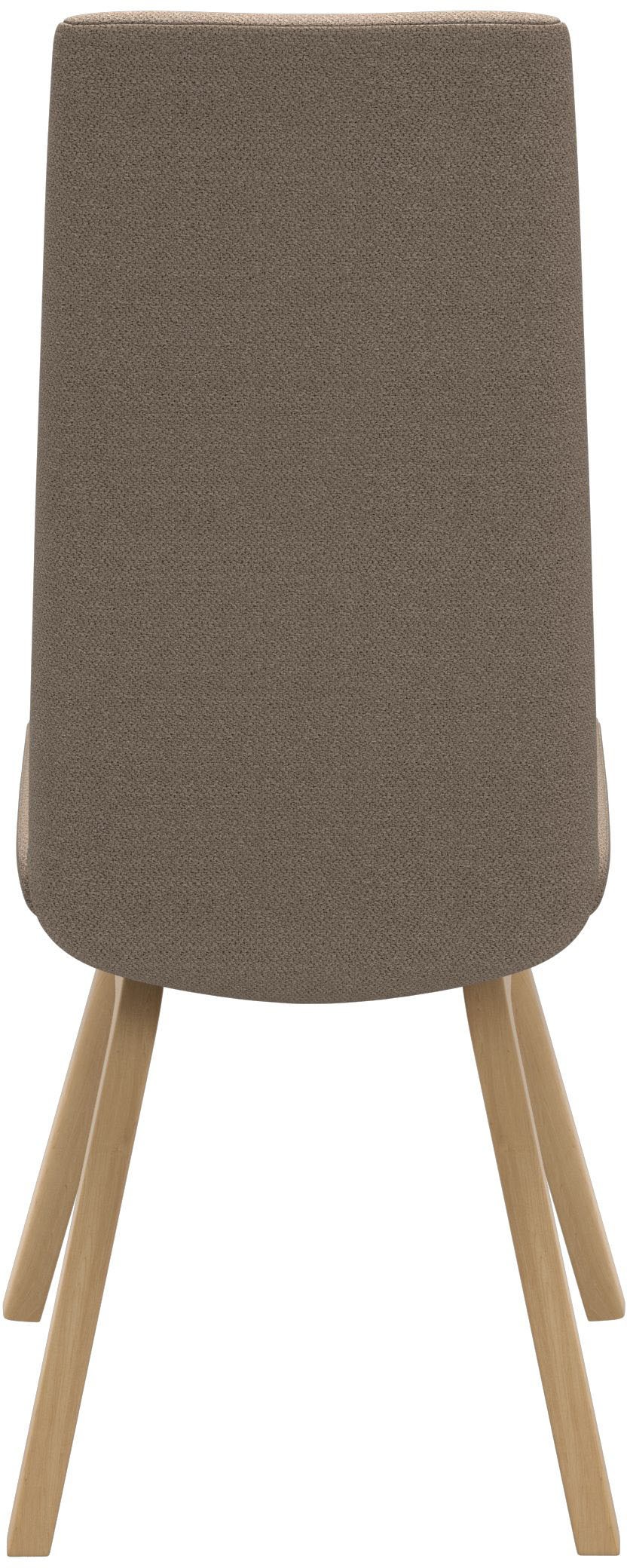 Stressless® Polsterstuhl »Laurel«, ROHLEDER Stoff Q2 FARON, High Back, Größe M, mit schräggestellten Beinen in Eiche natur